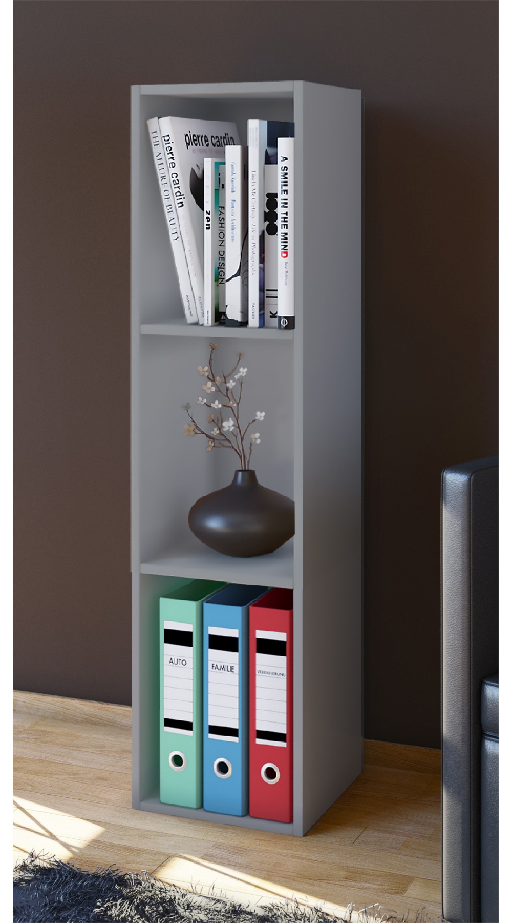 VCM Standregal »Holz Stand Regal Aufbewahrung Deko Bücher Mendas 3«