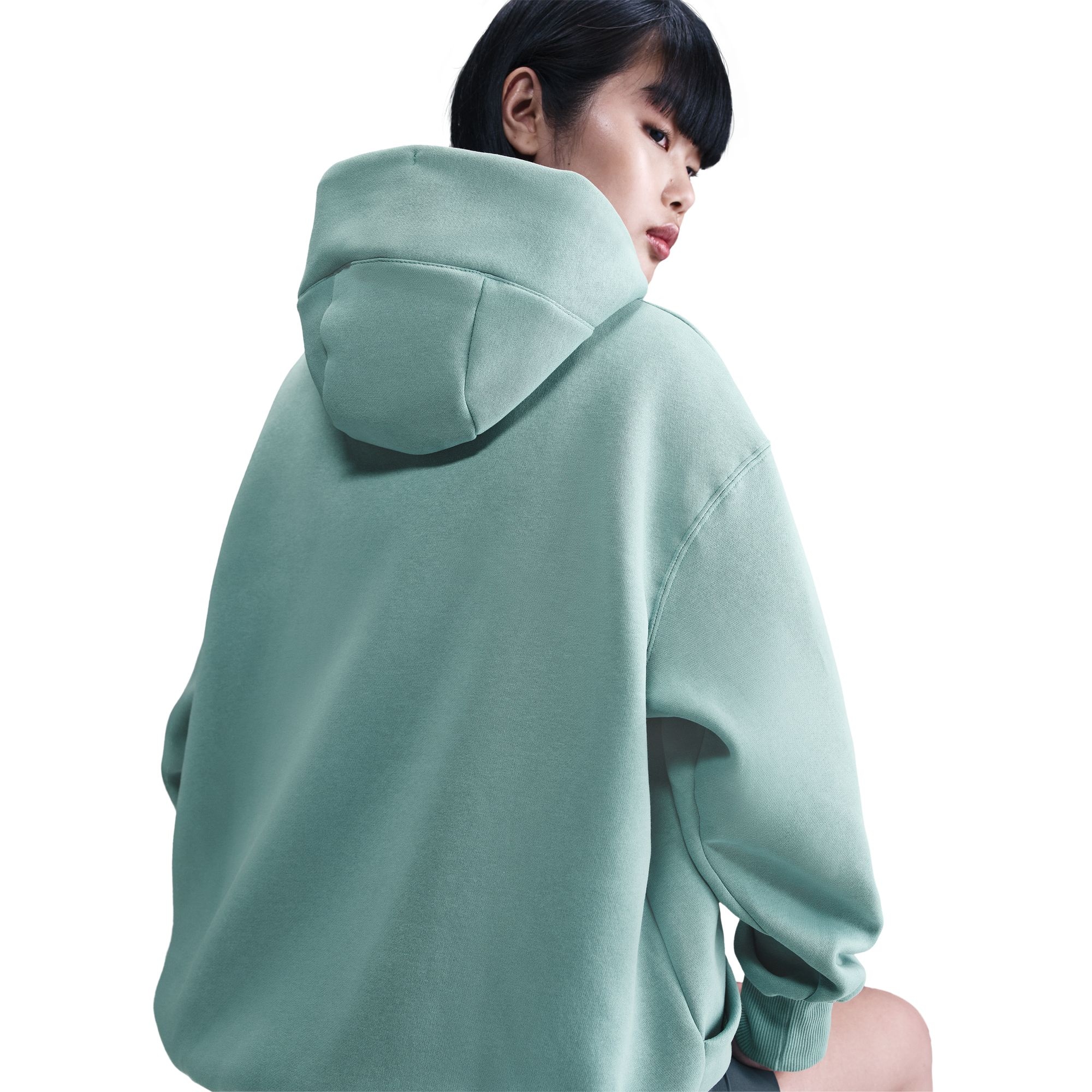 Nike Sportswear Kapuzensweatshirt »W NSW PHNX FLC OS PO HOODIE«, mit Rundhalsausschnitt, Oversize Passform, sportlicher Stil
