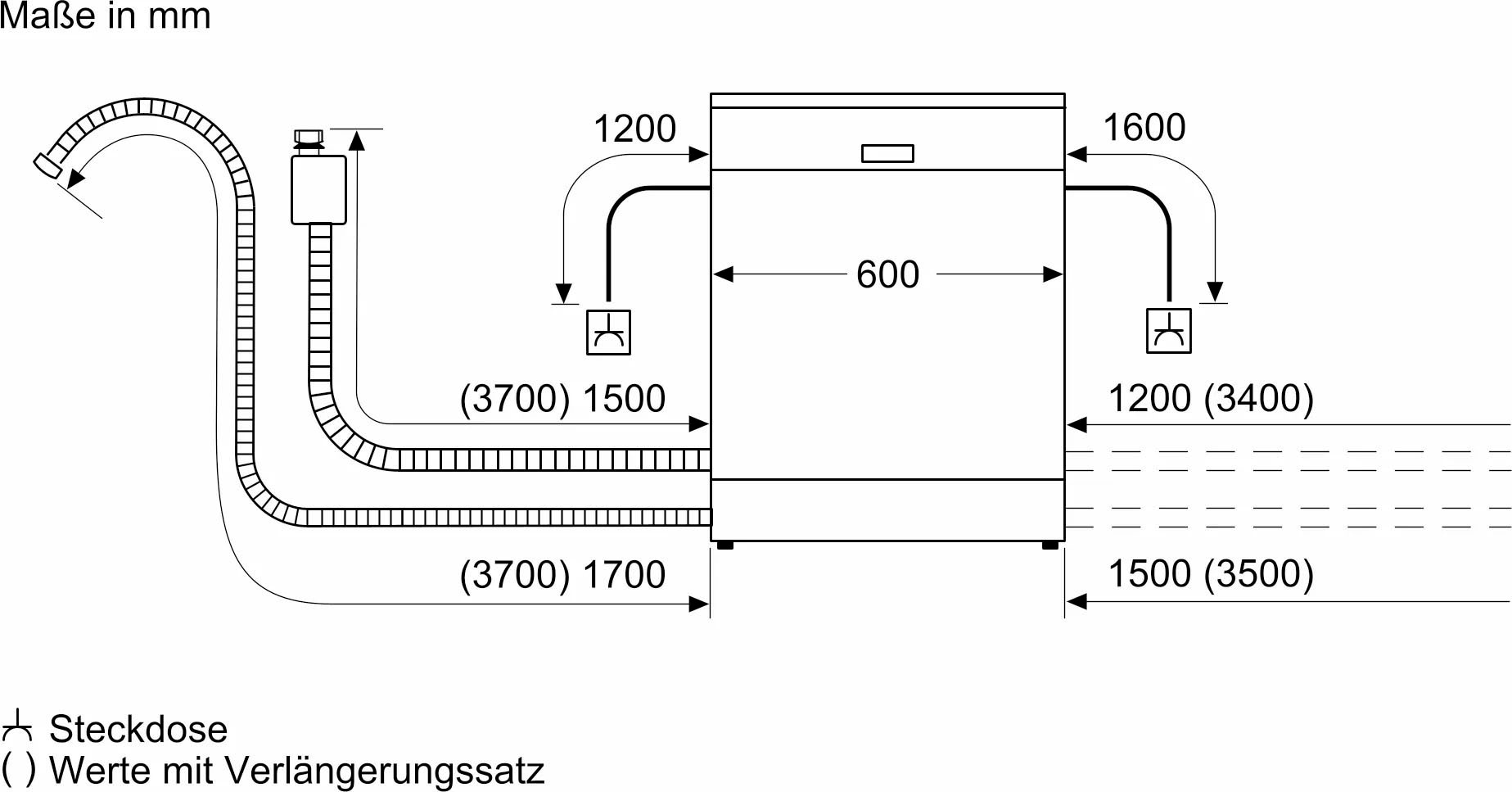 Constructa teilintegrierbarer Geschirrspüler »CB6IS00HTE«, 13 Maßgedecke