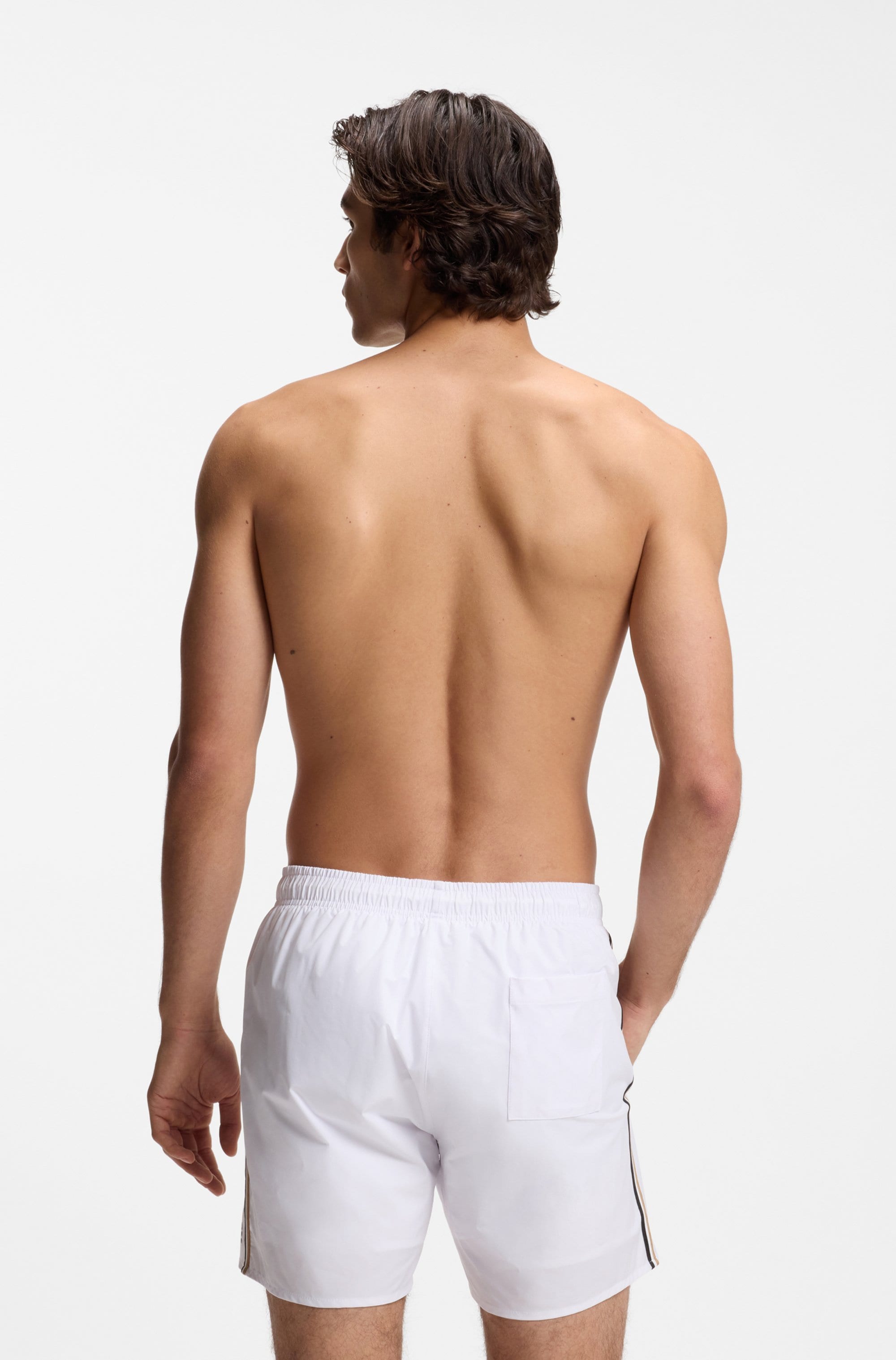 BOSS Badeshorts »Iconic« mit Gesäßtasche