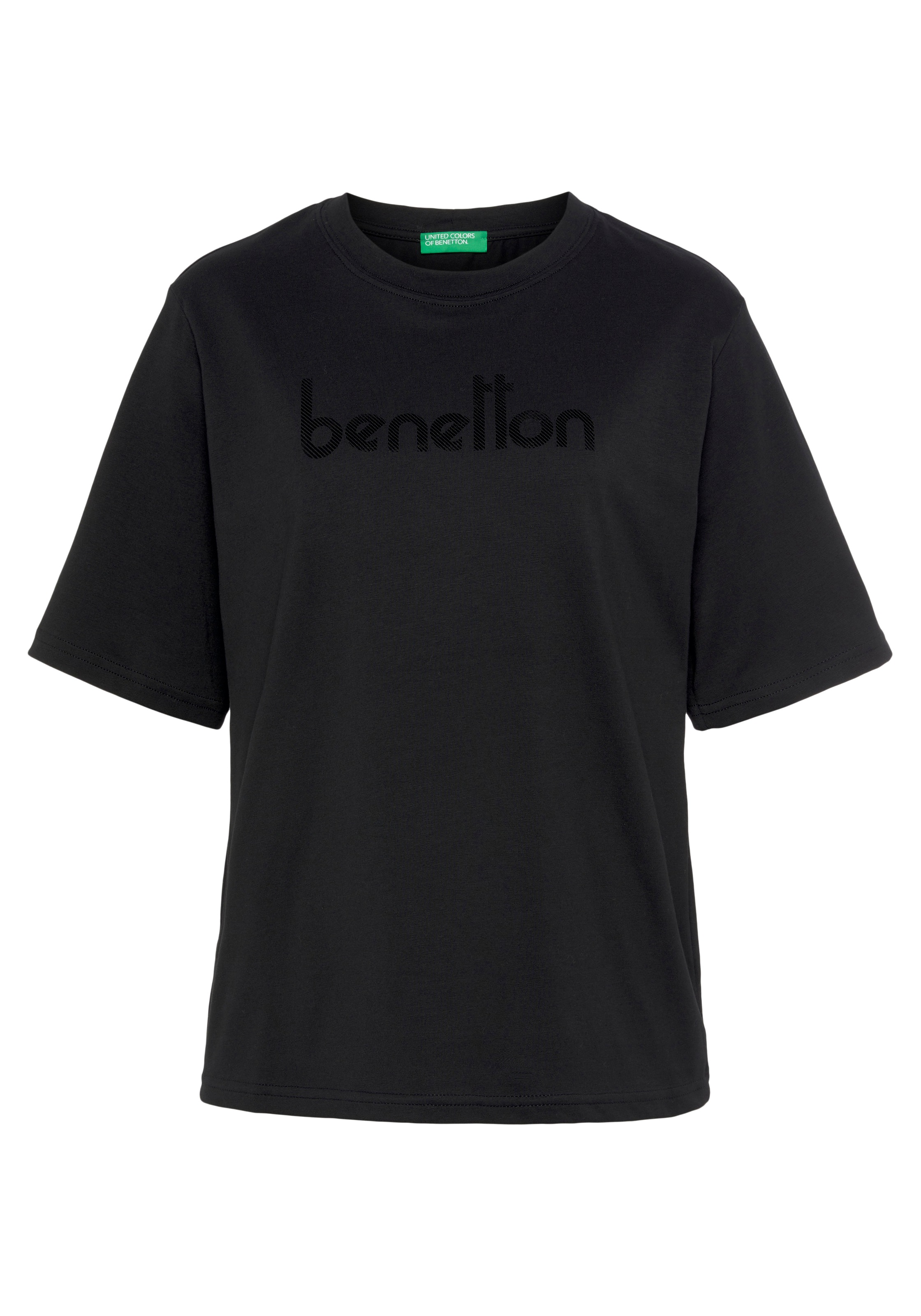 United Colors of mit Brust auf Benetton T-Shirt der Logodruck bestellen »T-SHIRT«, bei OTTO