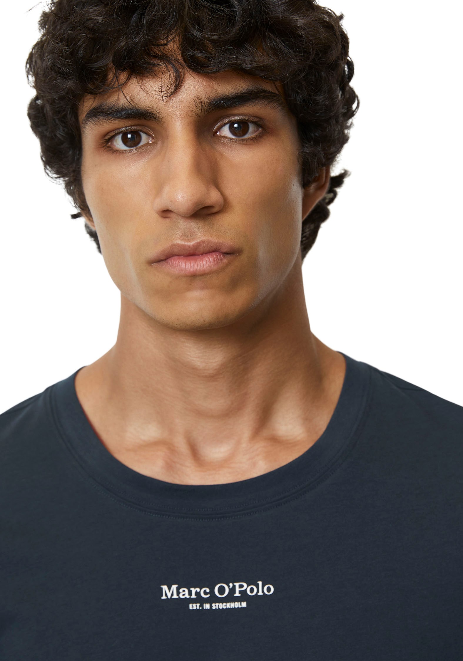 Marc O'Polo Langarmshirt »Mix & Match Cotton«, mit Langarm und Logoprägung