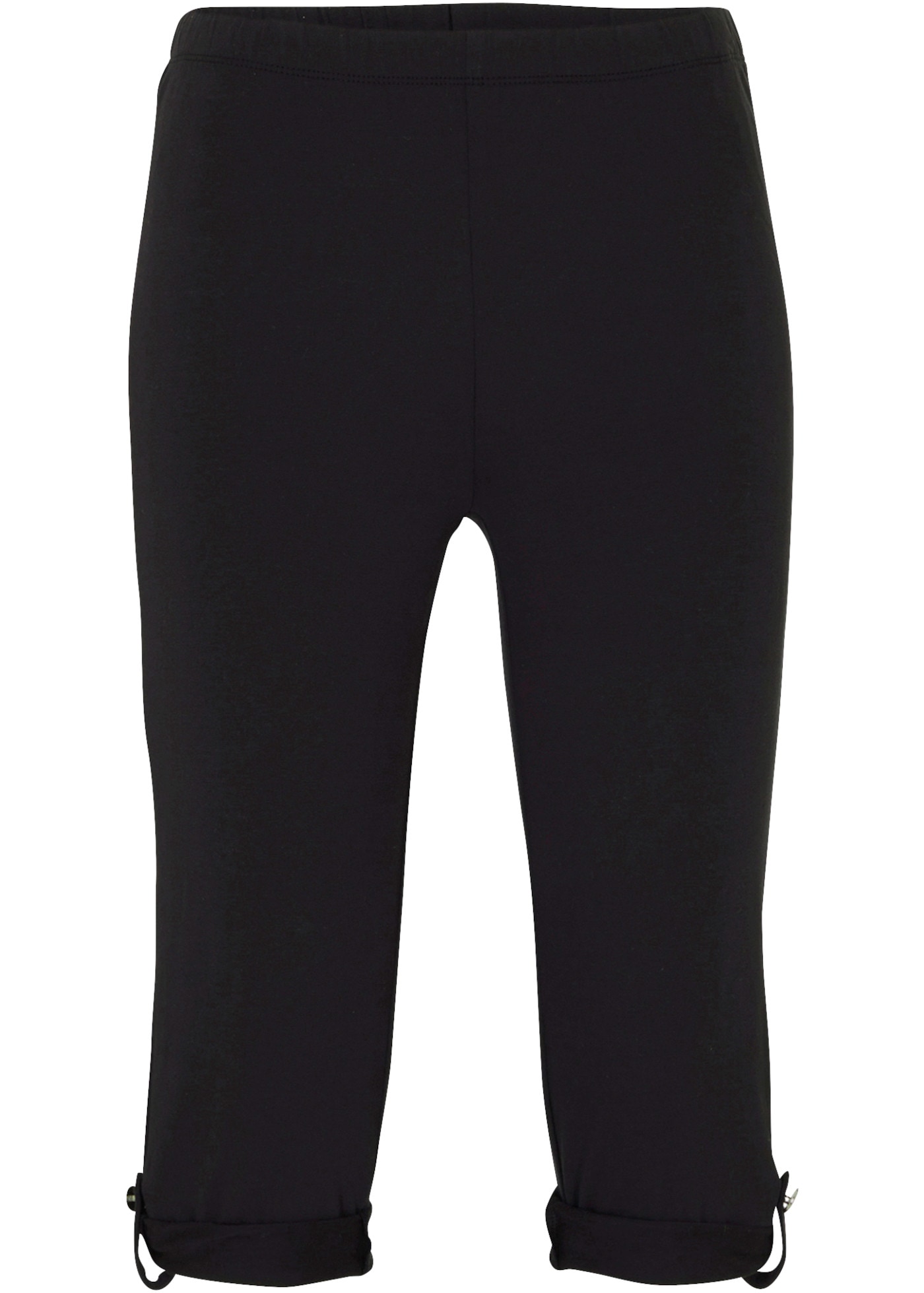 bonprix Caprileggings  Skinny Fit, mit seitlichem Knopf-Detail, aus Baumwollmaterial