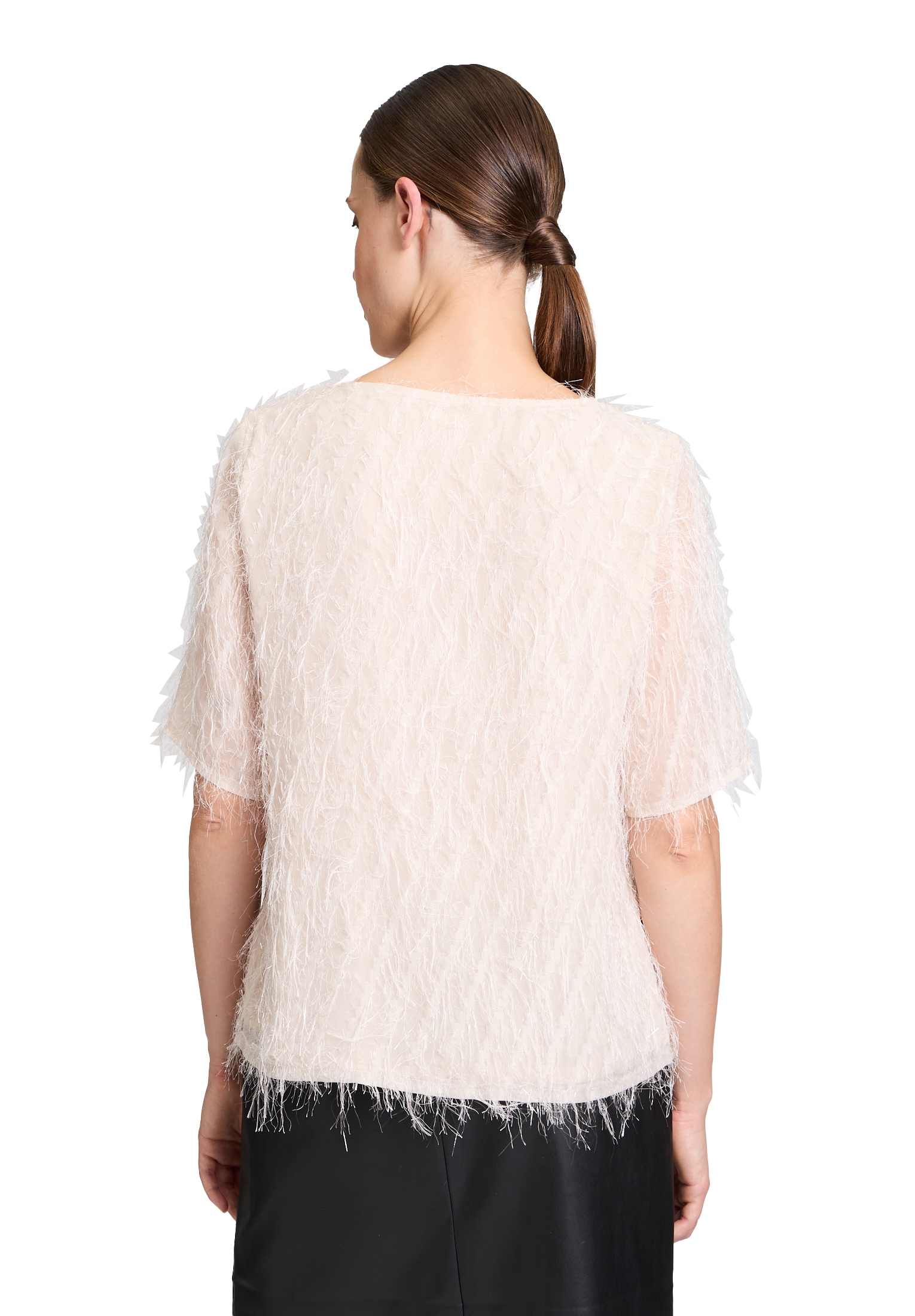 Betty&Co Schlupfbluse »Schlupfbluse kurzarm«
