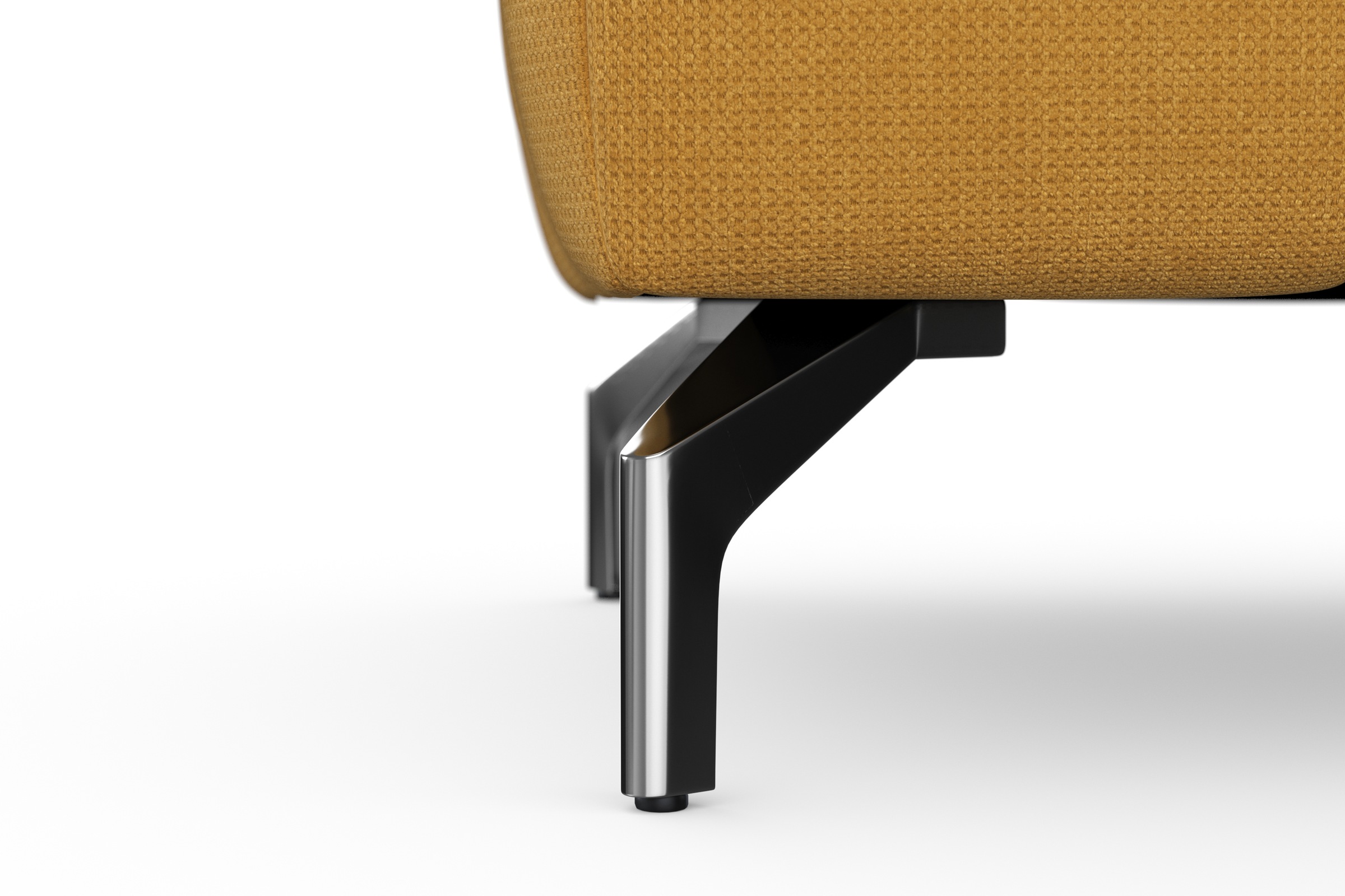 sit&more Hocker »Cool«, mit silberfarbenen Füßen
