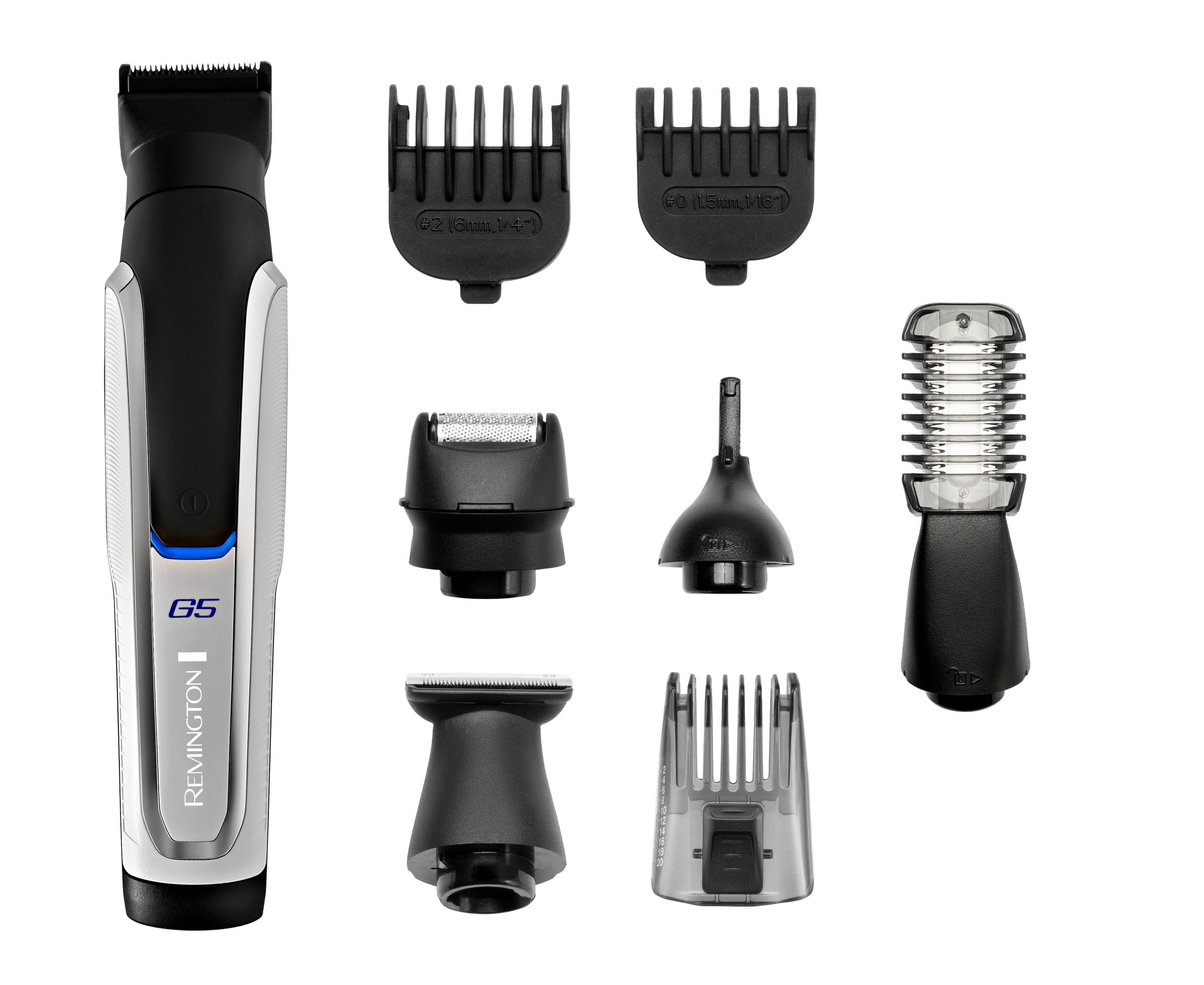 Remington Bartschneider »PG5000« 9 Aufsätze in schwarz, Größe 0