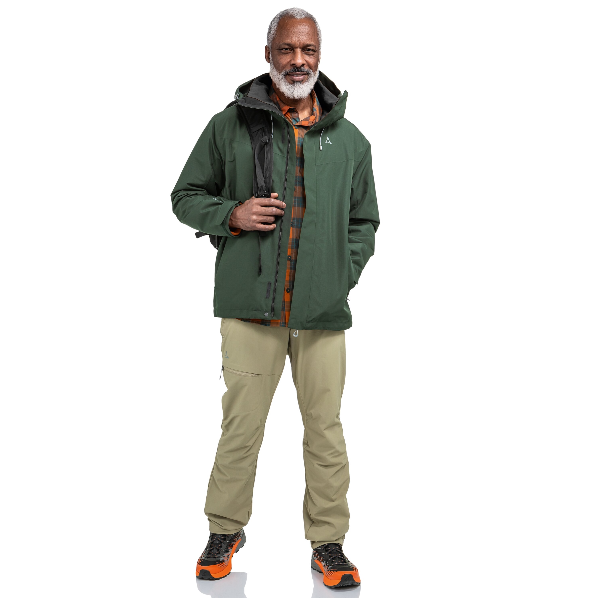 Schöffel 3-in-1-Funktionsjacke »3in1 Jacket Style Okere MNS«, (2 St.), Wasserdicht, winddicht, atmungsaktiv Übergangsjacke