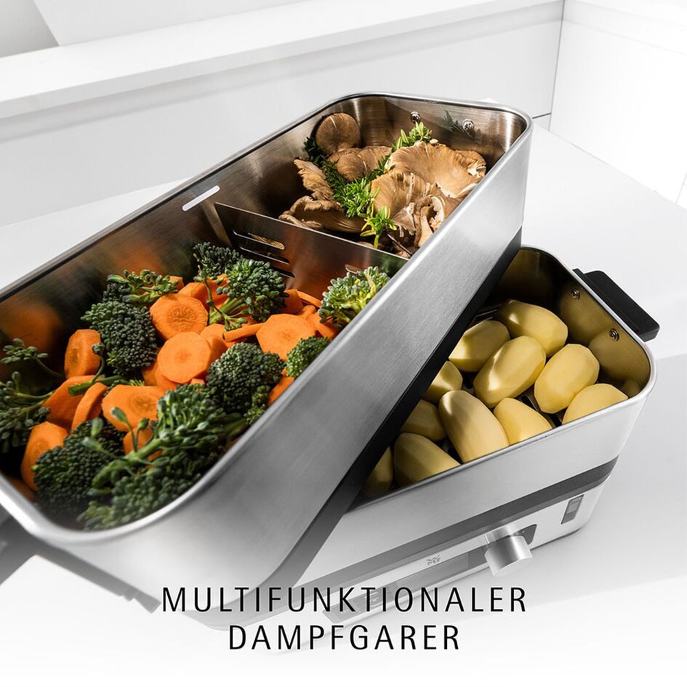 WMF Dampfgarer »KÜCHENminis® Vitalis E« 900 W ideal für den Single Haushalt