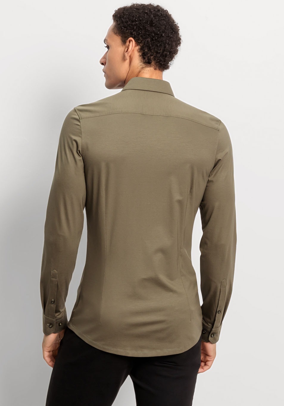 OLYMP Businesshemd »No. Six 24/Seven super slim«, in bequemer Jersey-Qualität