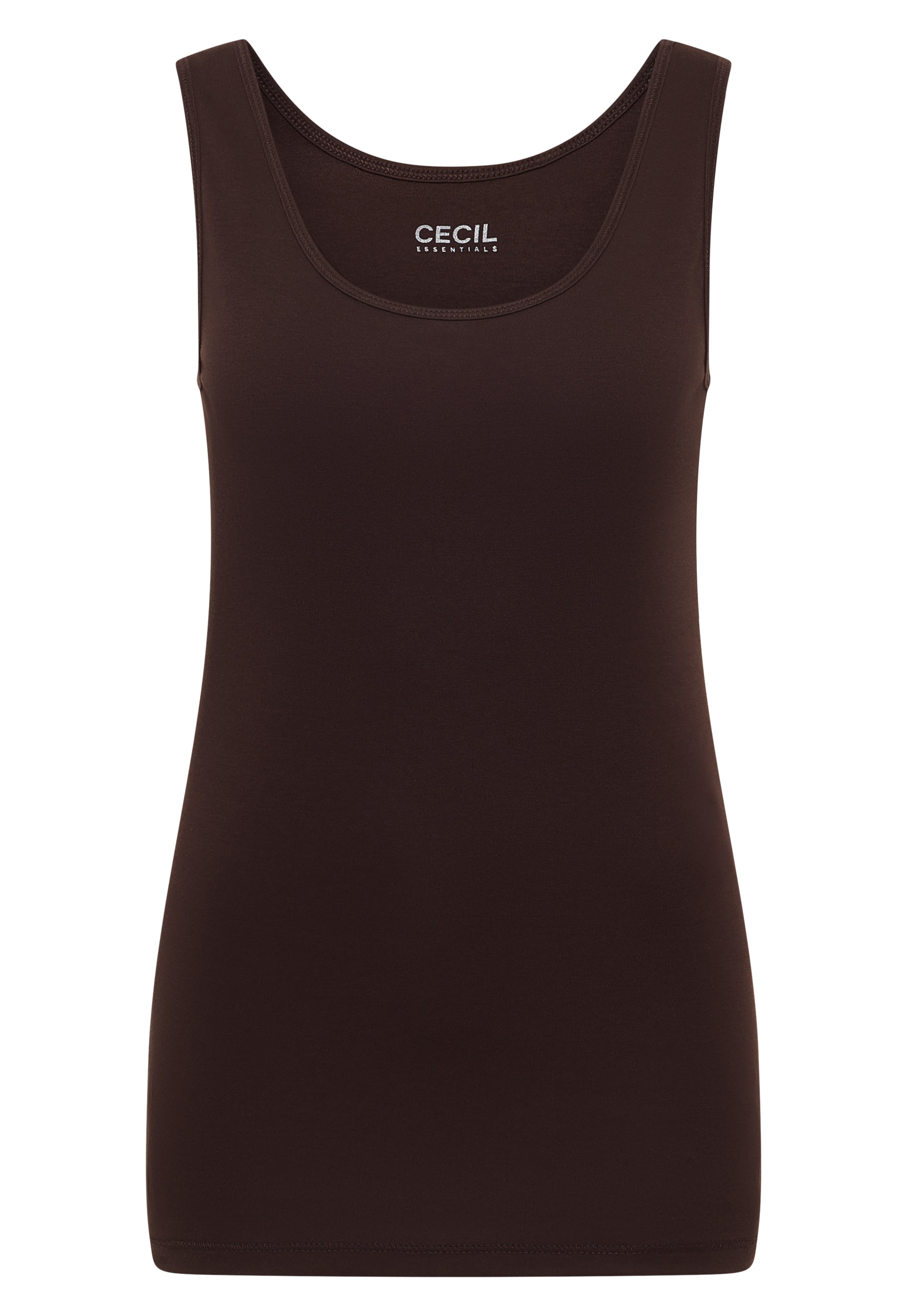 Cecil Shirttop »Style Linda« in Unifarbe