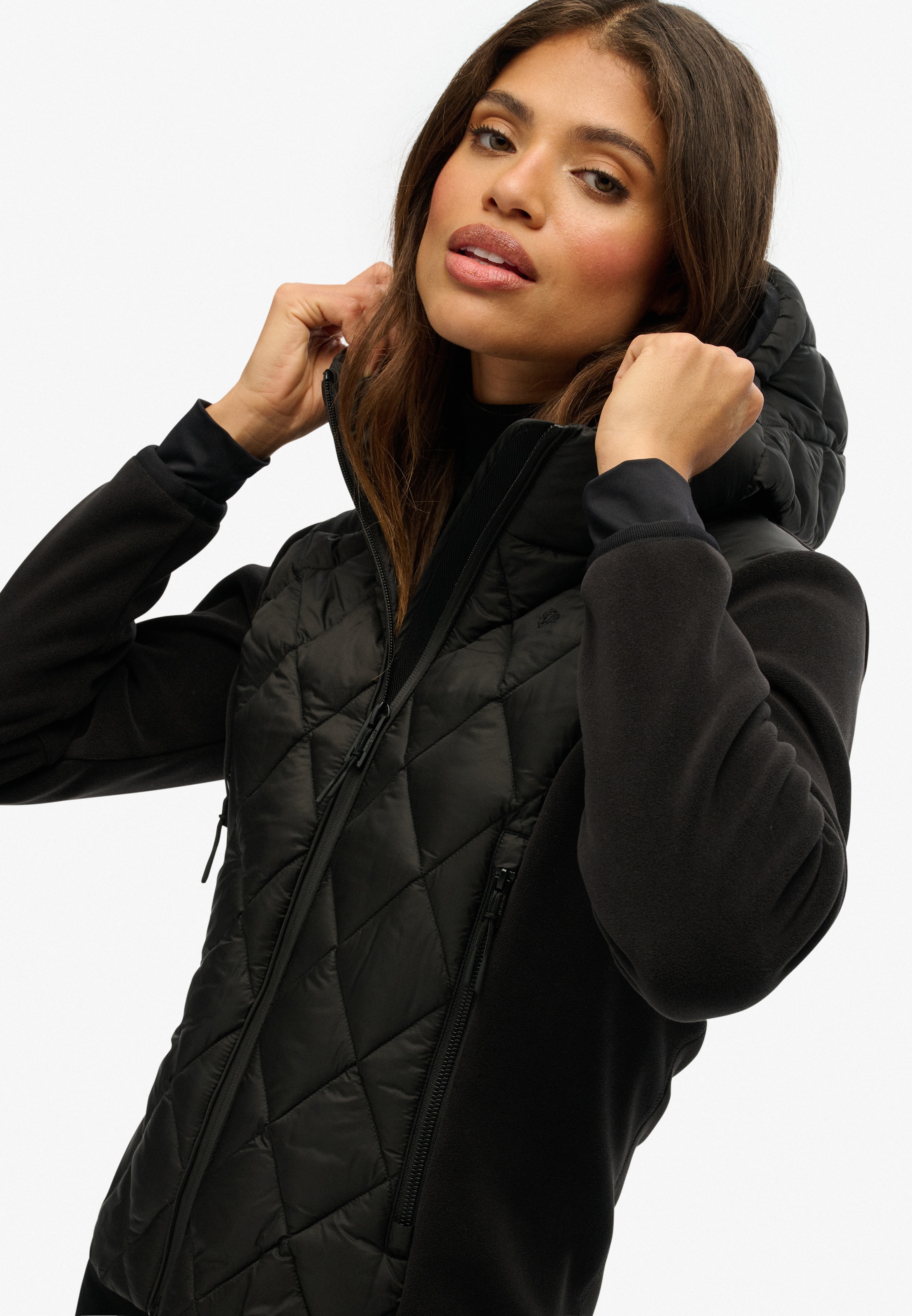 Superdry Steppjacke »HOODED HERITAGE STORM JACKET«