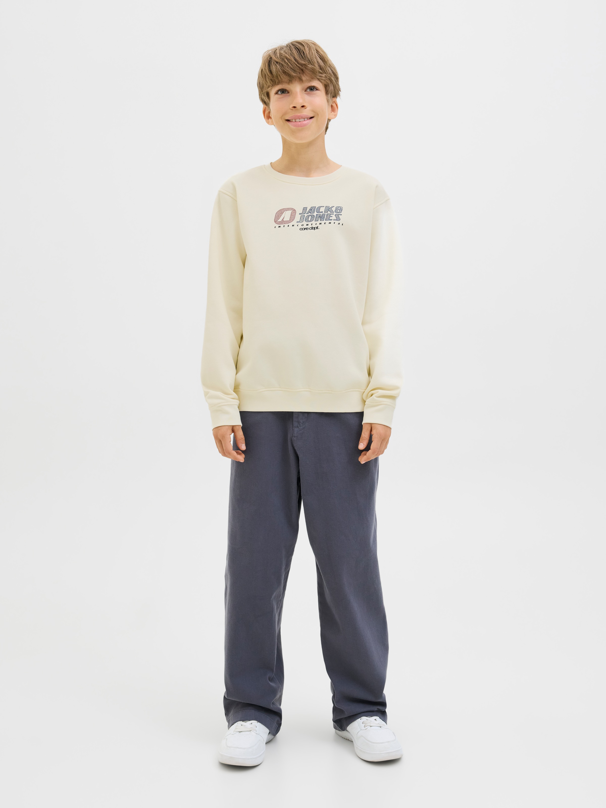 Jack & Jones Junior Sweatshirt »JCOTIER PRINT SWEAT CREW NECK SN JNR«