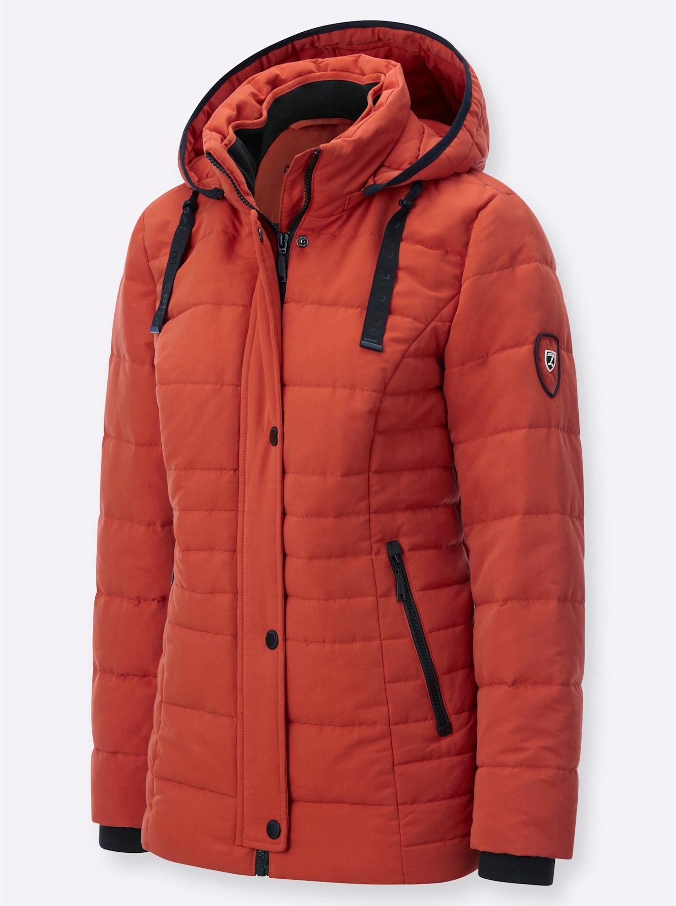 Casual Looks Steppjacke, mit Kapuze
