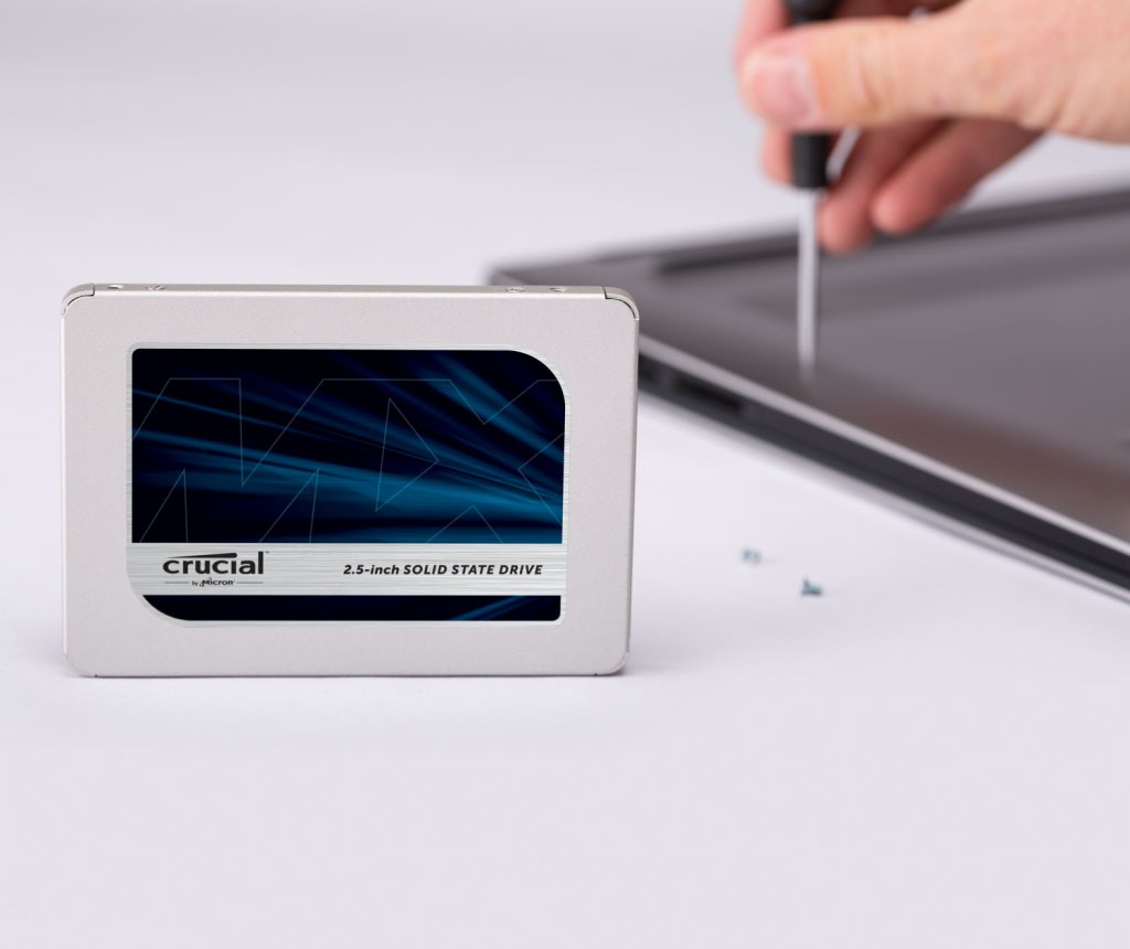Crucial interne SSD »MX500 2 TB«, 2.5 Zoll, Anschluss SATA III