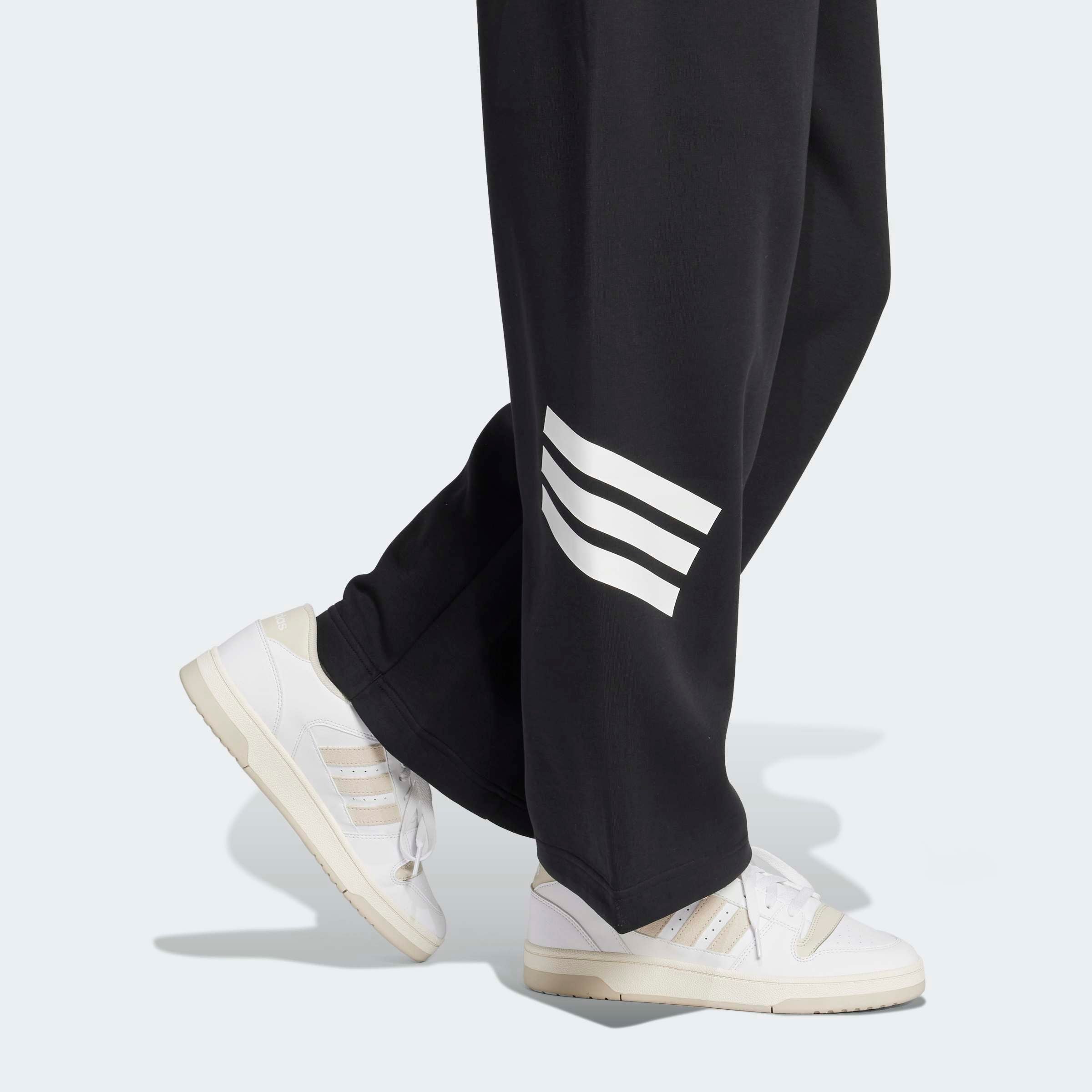 adidas Sportswear Sporthose »FUTURE ICONS 3-STREIFEN OPEN-HEM«