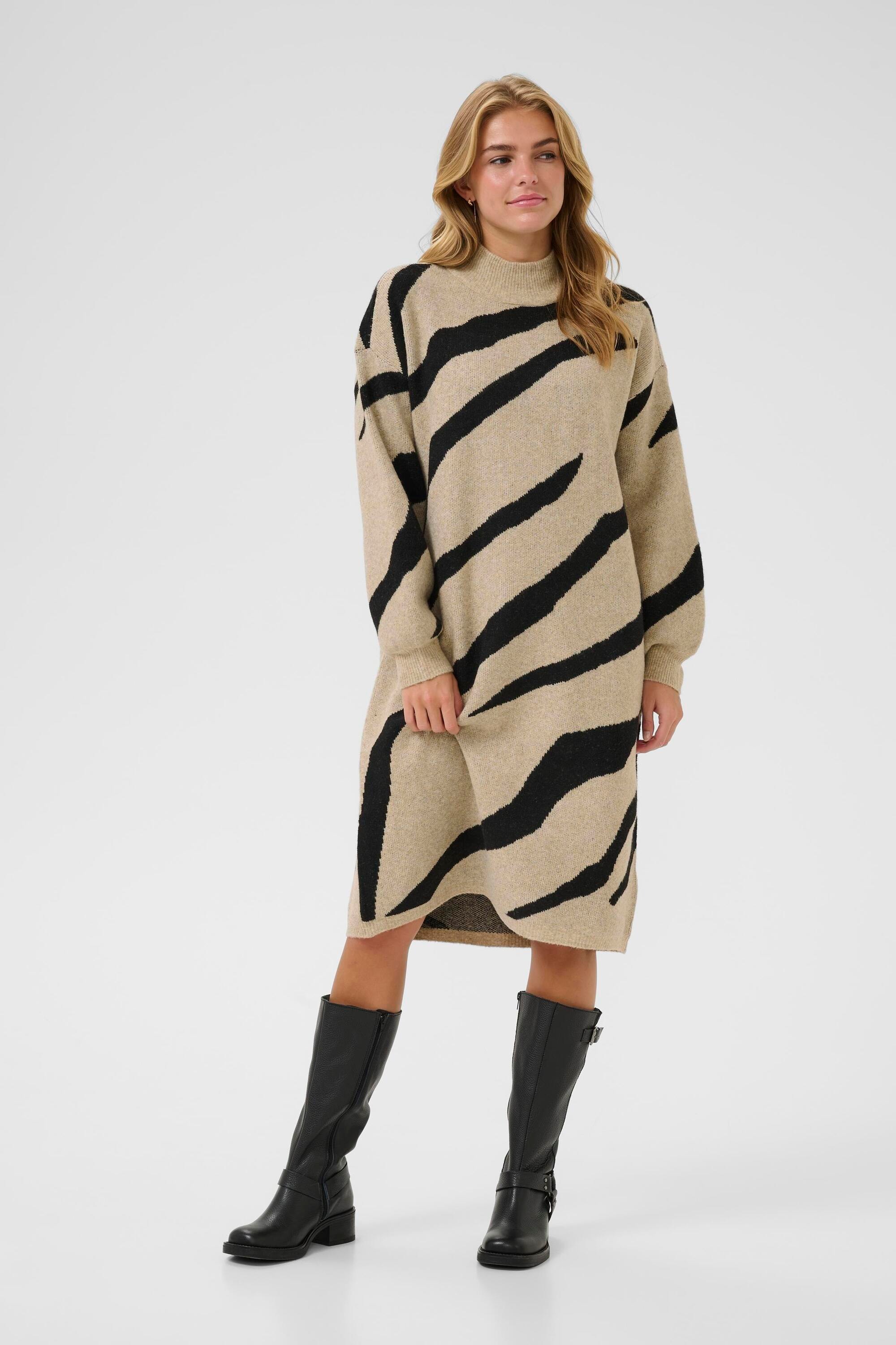 KAFFE Midikleid »Kleid KAwilma«