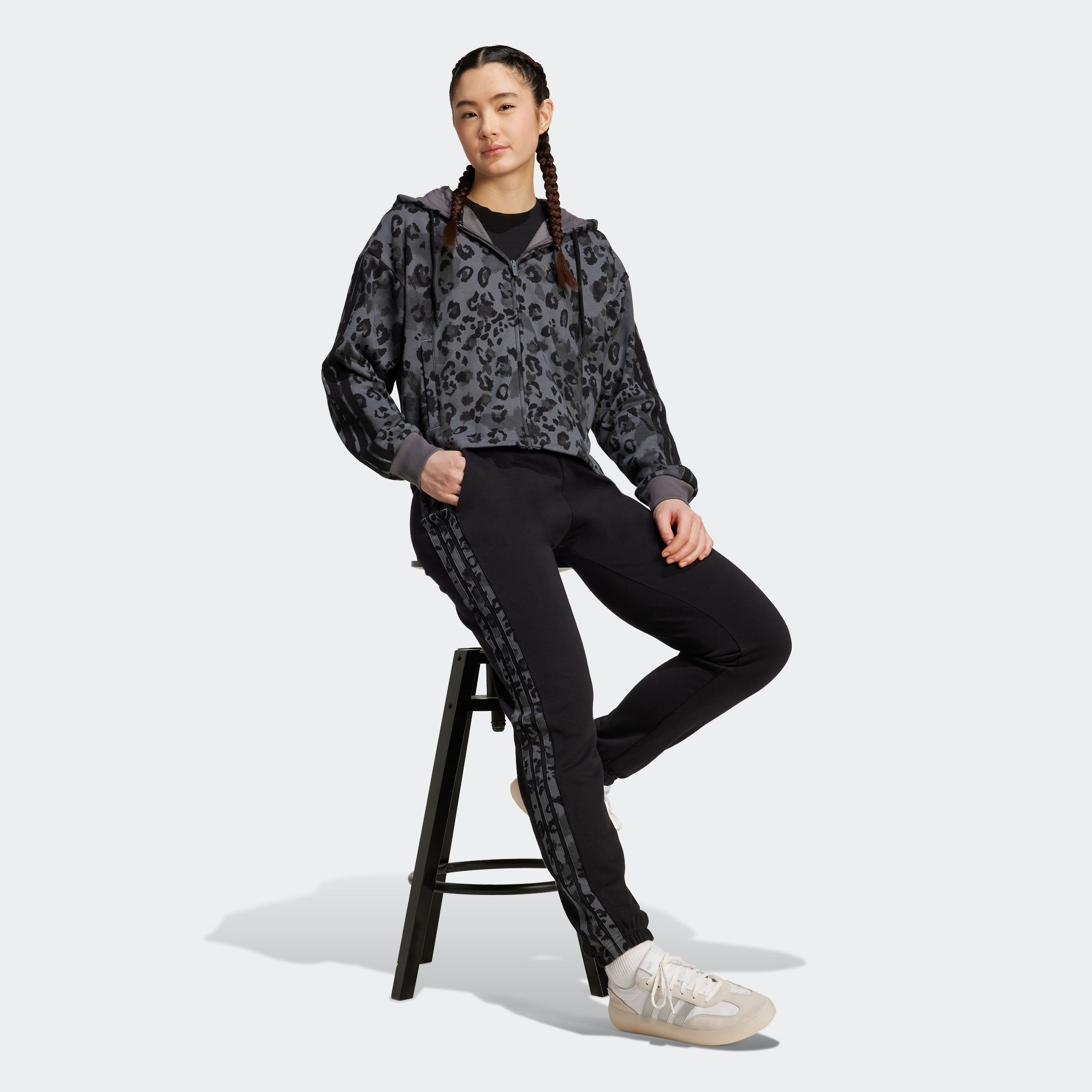 adidas Sportswear Kapuzensweatshirt »W AOP FT FZ«