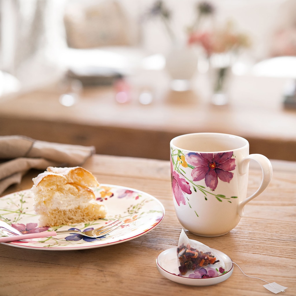 Villeroy & Boch Becher »Becher mit Henkel Mariefleur Tea 430 ml 6er Set bunt«