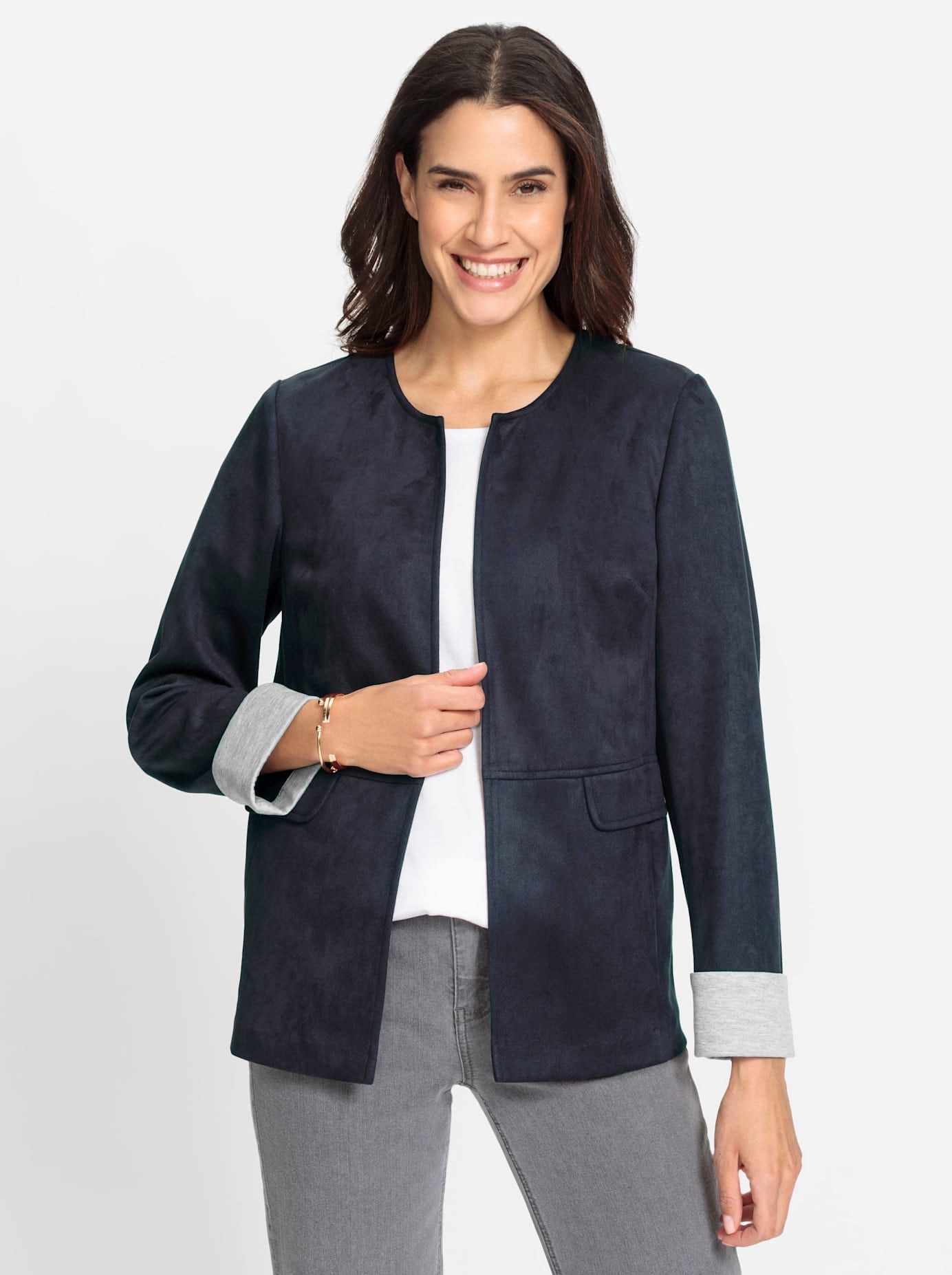 Lederimitat-Blazer »Lederimitat-Blazer«