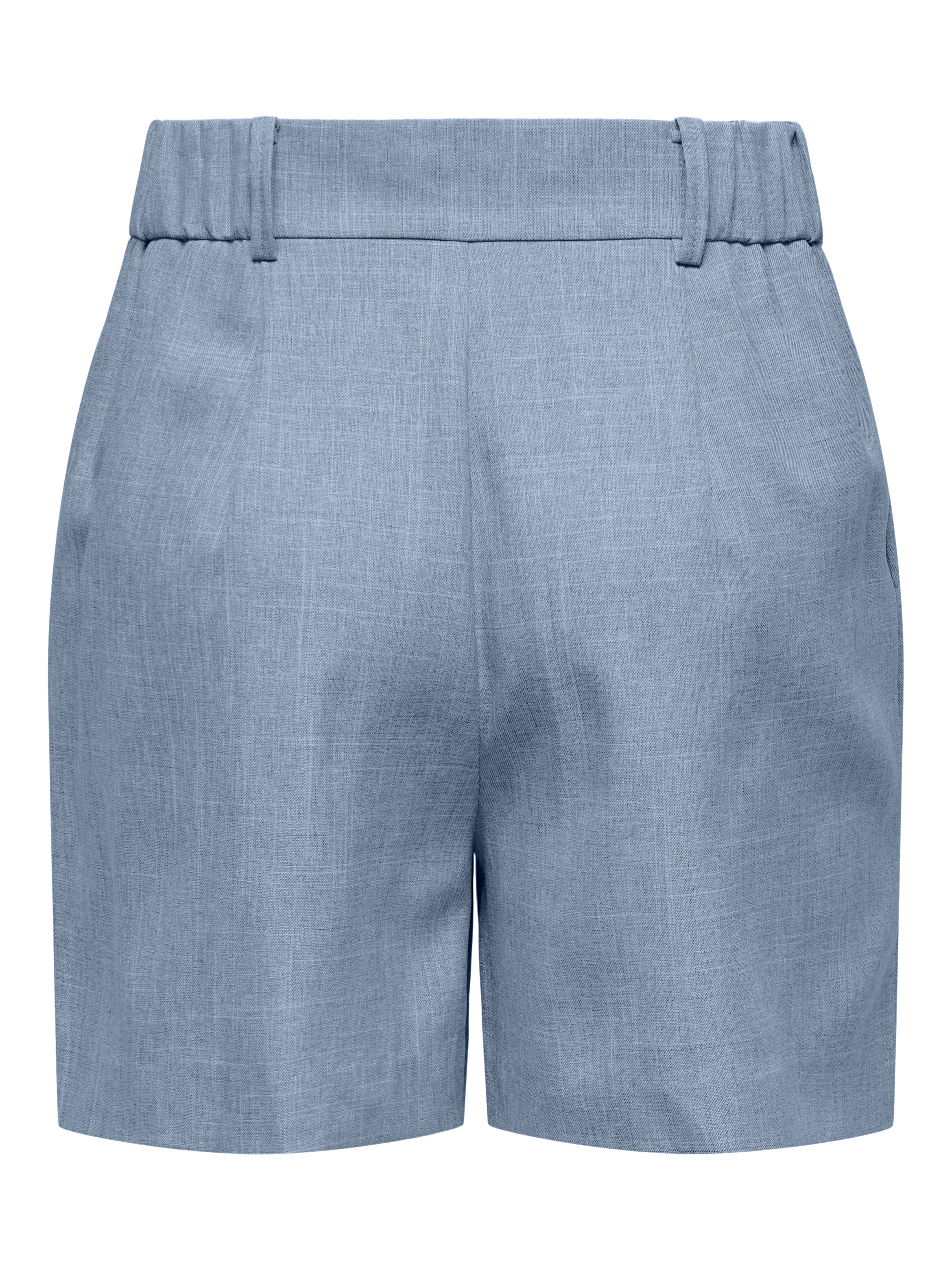 ONLY Shorts »ONLLINDA – Shorts mit hoher Taille und weitem Beinschnitt«  Materialmix, High Waist