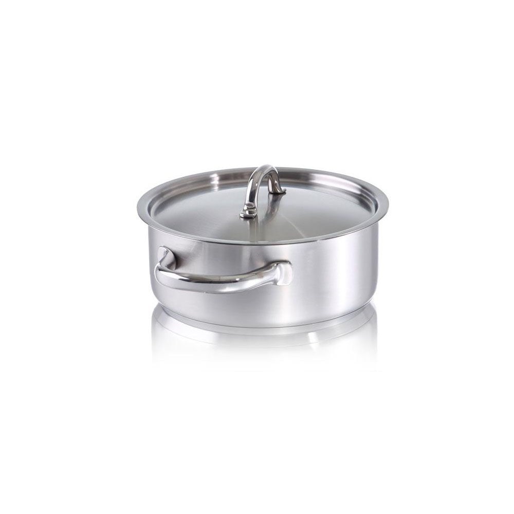 Fissler Topf-Set »Family Line« Set, 1 Bratentopf 20 cm, je 1 Kochtopf 16/20/24 cm, 1 Stielkasserolle 16cm, 9 Stk. tlg. Edelstahl 18/10