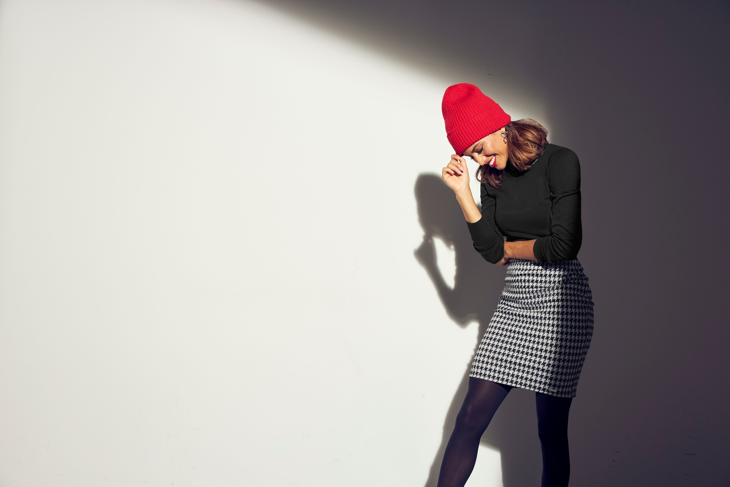 Bruno Banani Rollkragenpullover mit Metalllogo