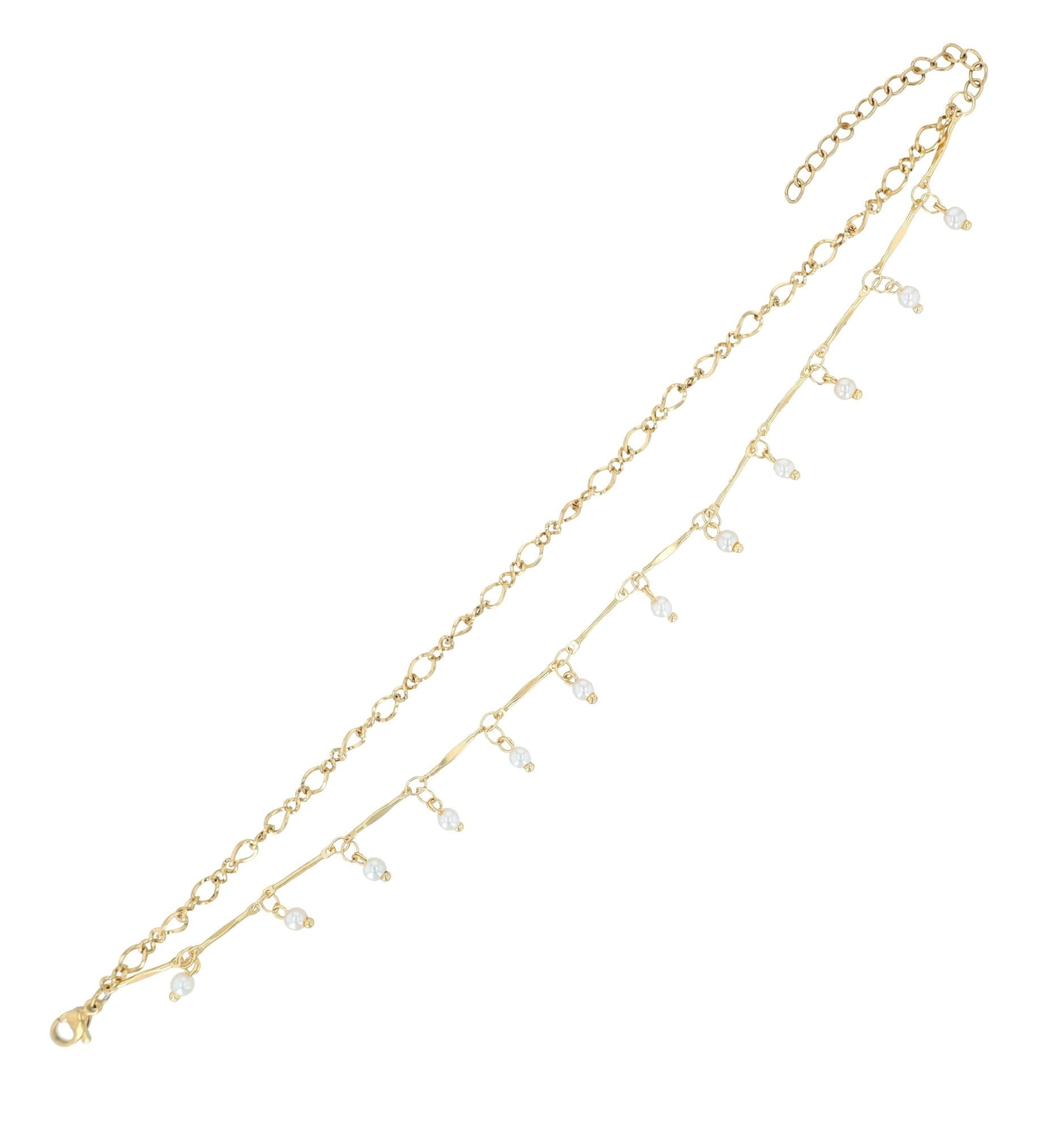 Adelia´s Fußkette »Damen Fußkettchen ¿ aus Edelstahl«