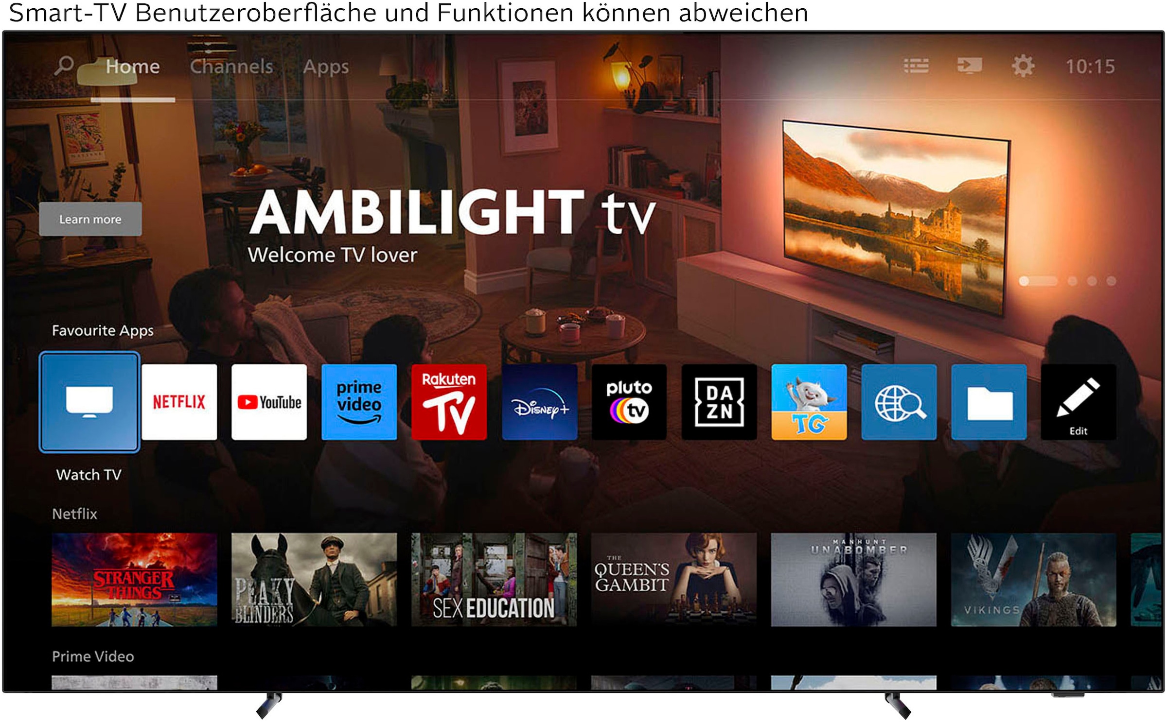 Philips OLED-Fernseher »77OLED950/12« 194 cm/77 ″ Smart-TV