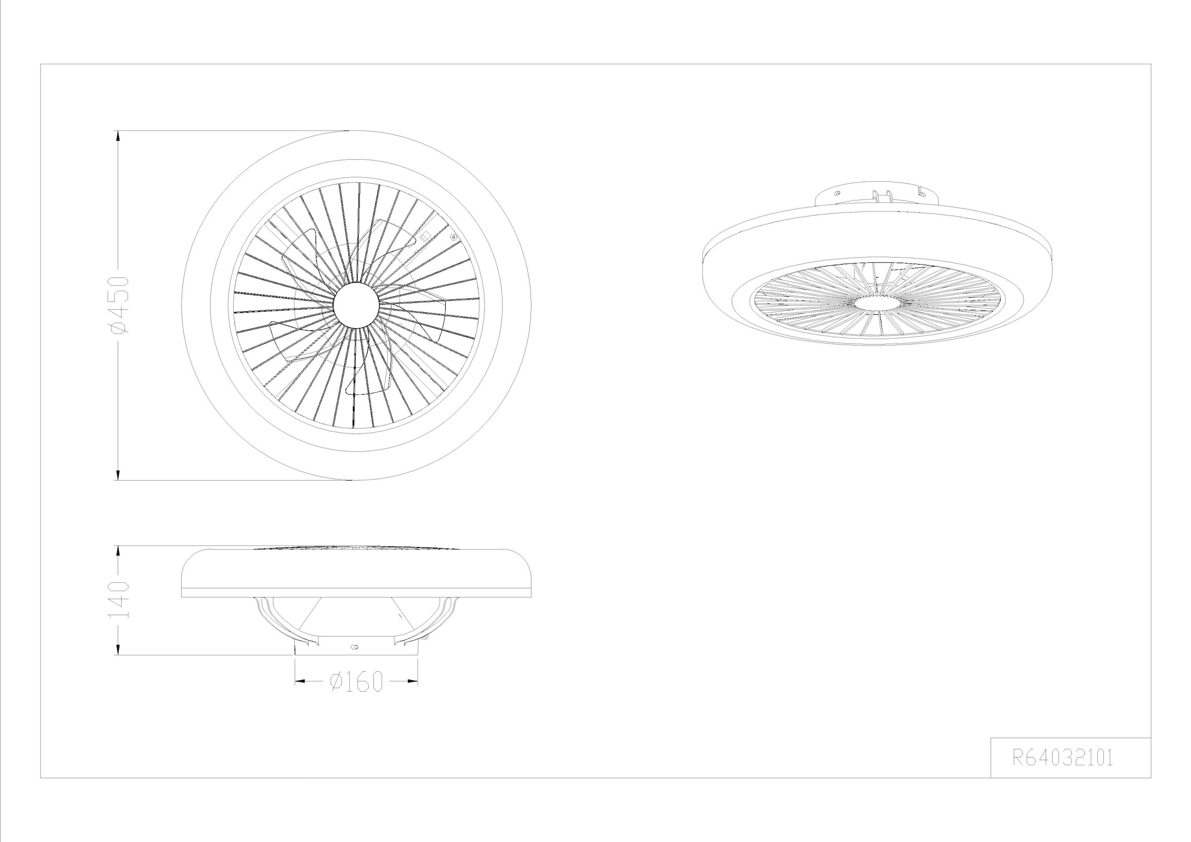 REALITY Leuchten LED Deckenleuchte »MORA mit Ventilator, Deckenventilator mit Licht inkl. Fernbedienung« LED-Board 1 Stk. warmweiß - kaltweiß 3 Geschwindigkeiten Timer, LED dimmbar CCT Nachtlicht