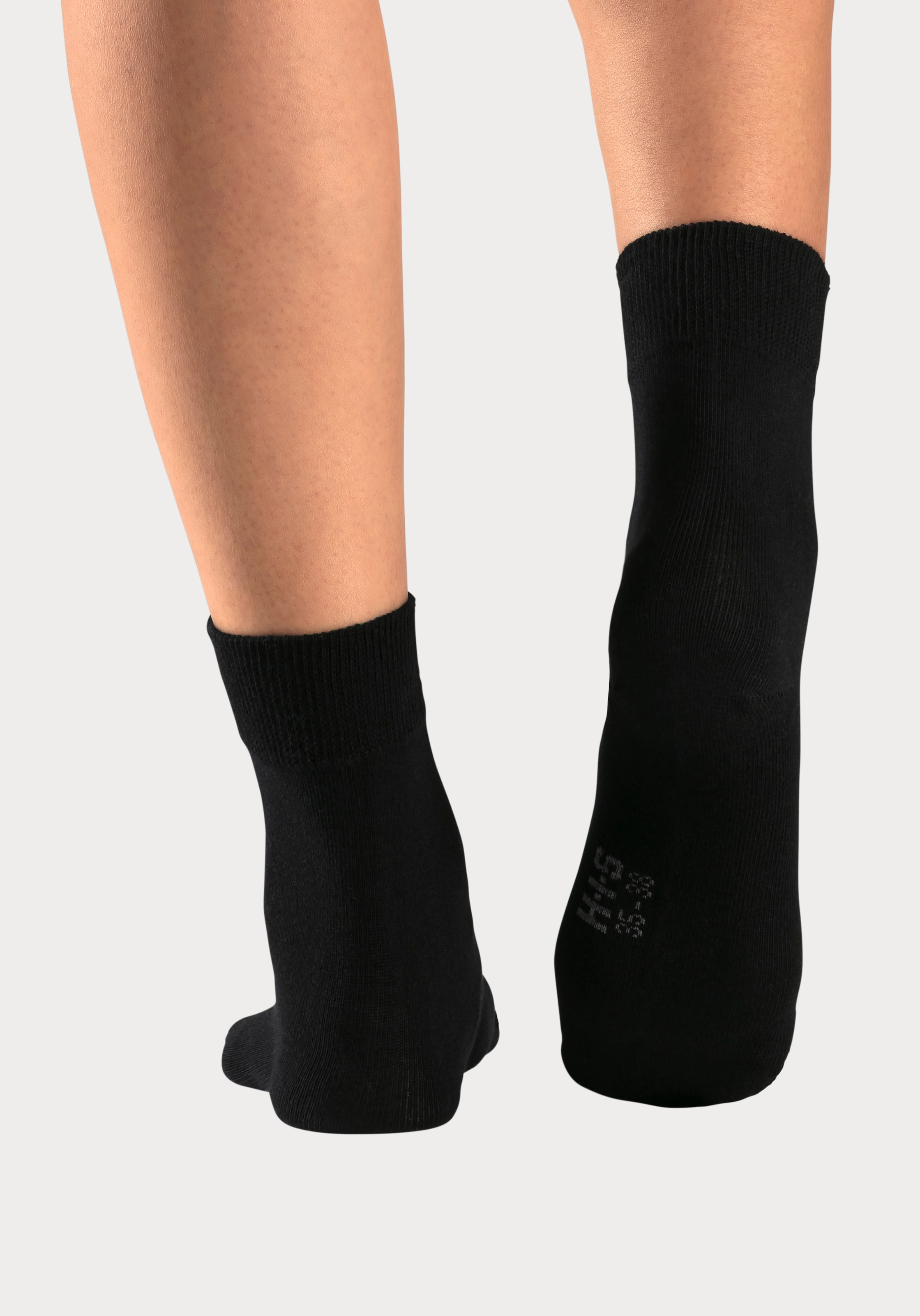 H.I.S Basicsocken Packung, 5 Stk. tlg. mit besonders weichem Bündchen