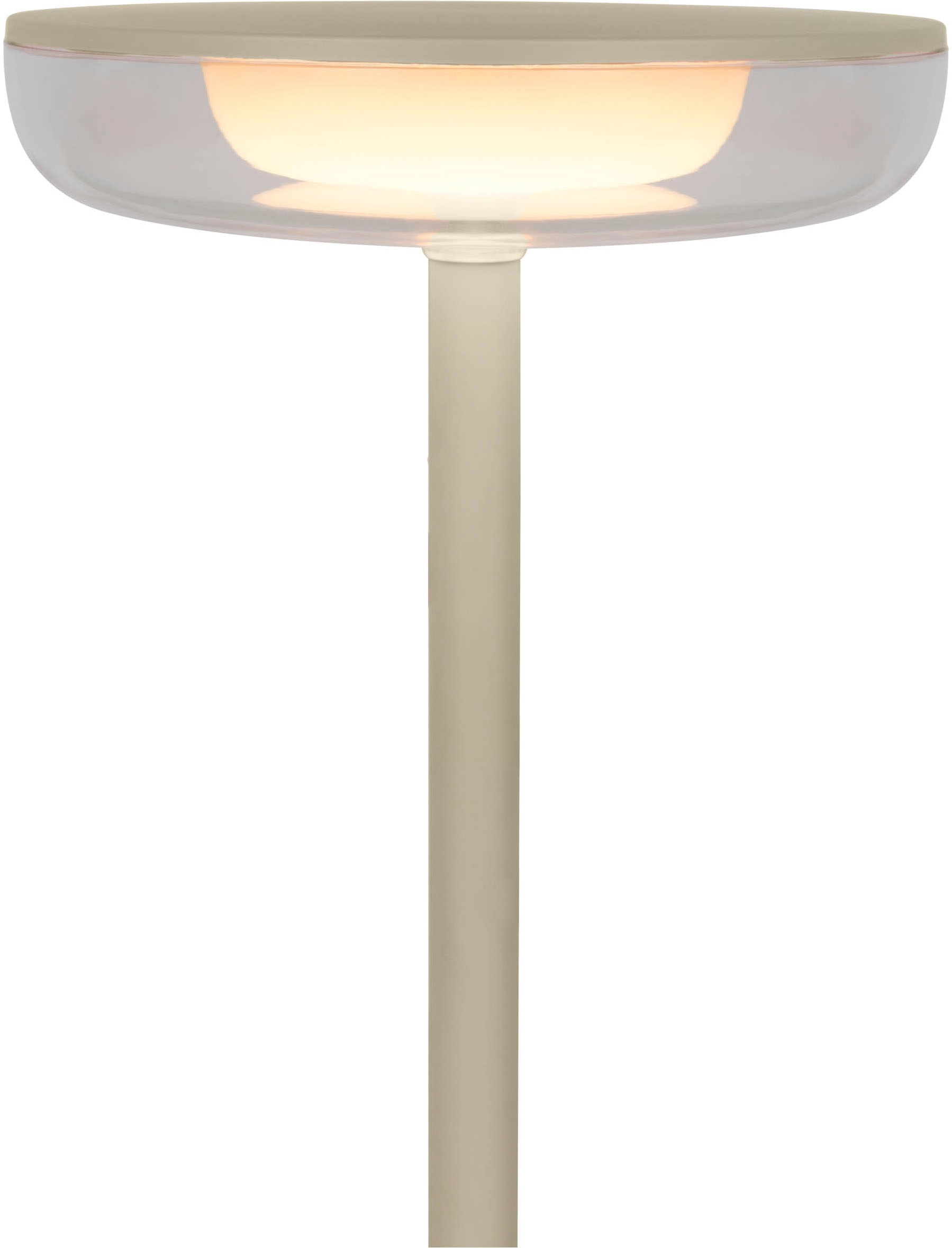 näve LED Tischleuchte »Pasi« LED-Modul 1 Stk. Warmweiß dimmbar per Berührungssensor, Memoryfunktion, Akku, USB-C-Ladekabel