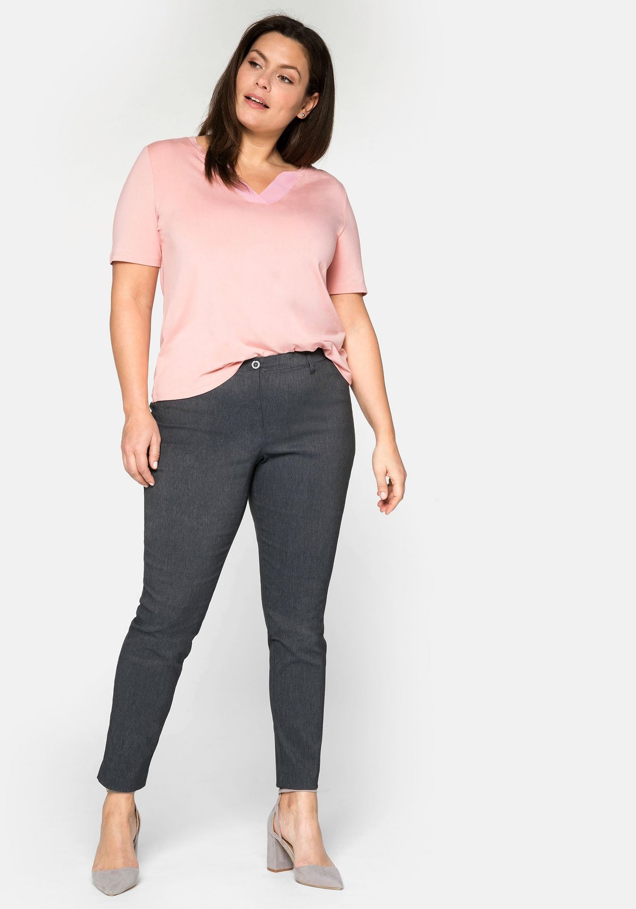Sheego Stretch-Hose »Bengalin-Hose knitterarm und pflegeleicht«
