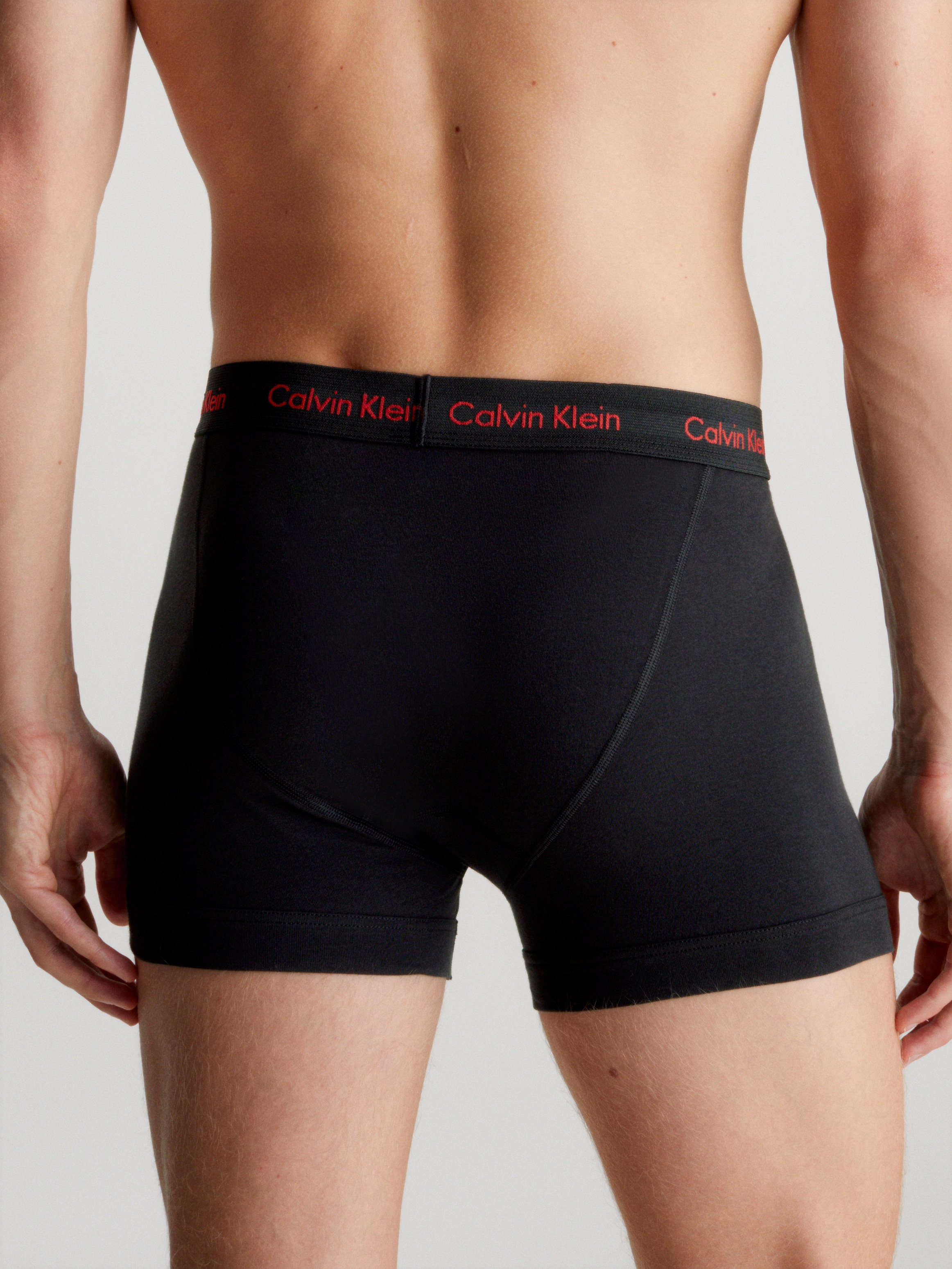 Calvin Klein Underwear Trunk »TRUNK 3PK«, (Packung, 3 St., 3er), mit praktischem Eingriff