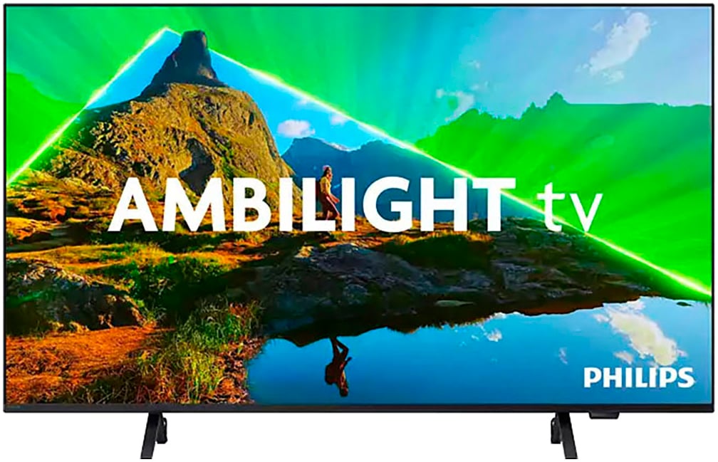 Philips LED-Fernseher, 164 cm/65 Zoll, 4K Ultra HD, Smart-TV, WLAN, Dolby Atmos Sound, Ambilight (3-seitig)