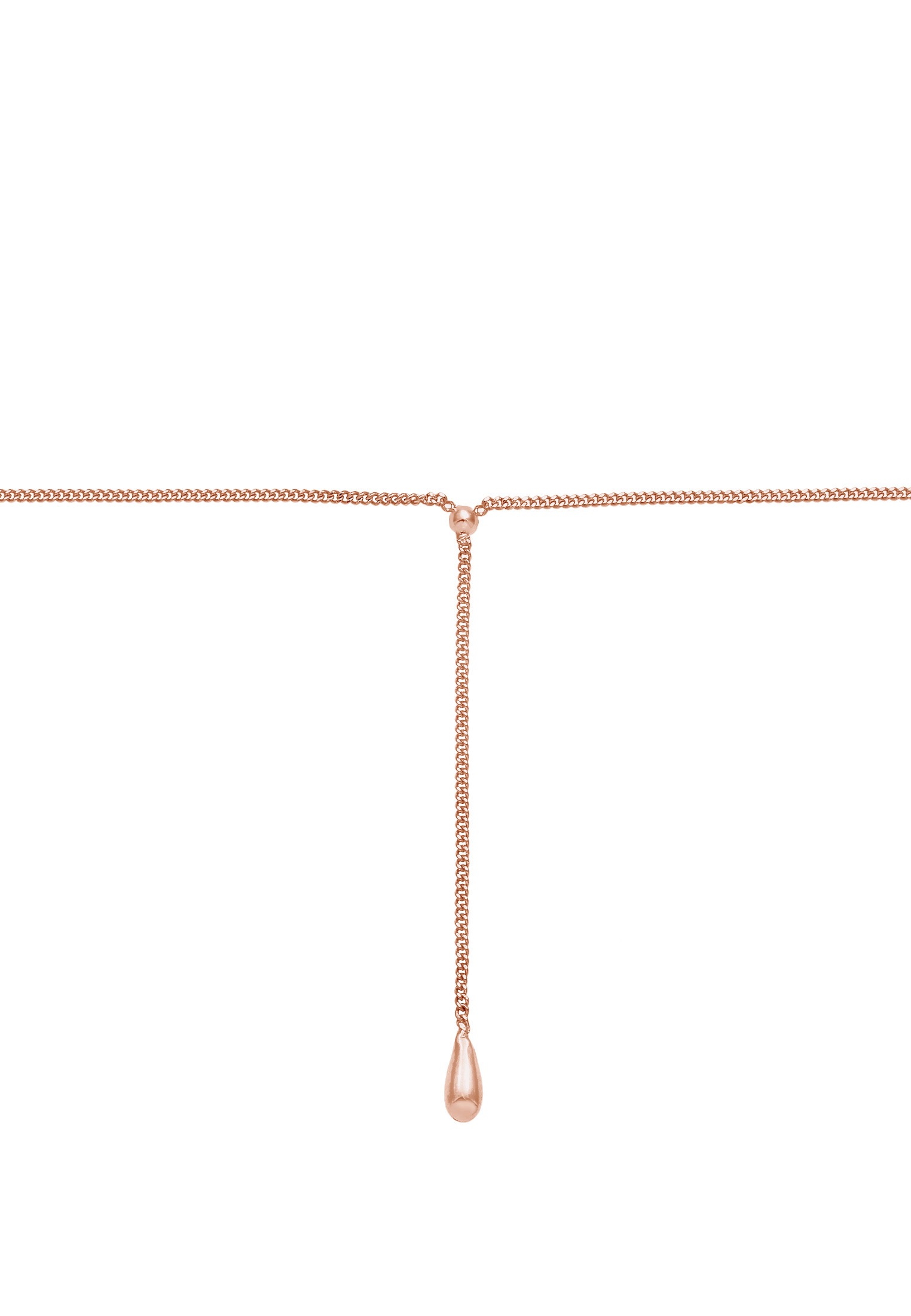 Elli Y-Kette »Halskette Choker Y-kette Tropfen Kugel 925 Silber«