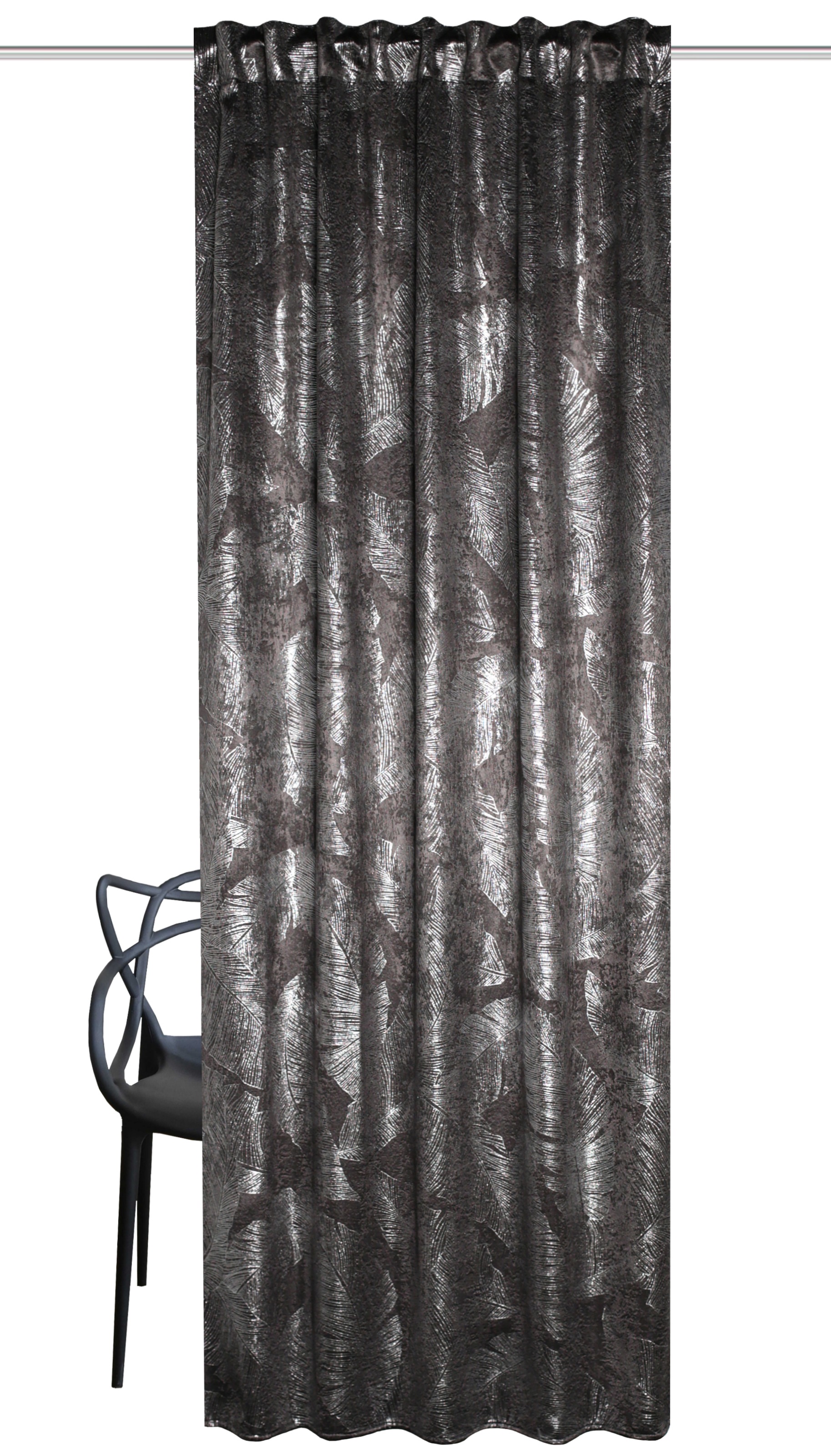 HOME WOHNIDEEN Verdunkelungsvorhang »CORDELIA« Multifunktionsband 1 Stk. tlg. Feder Motiv