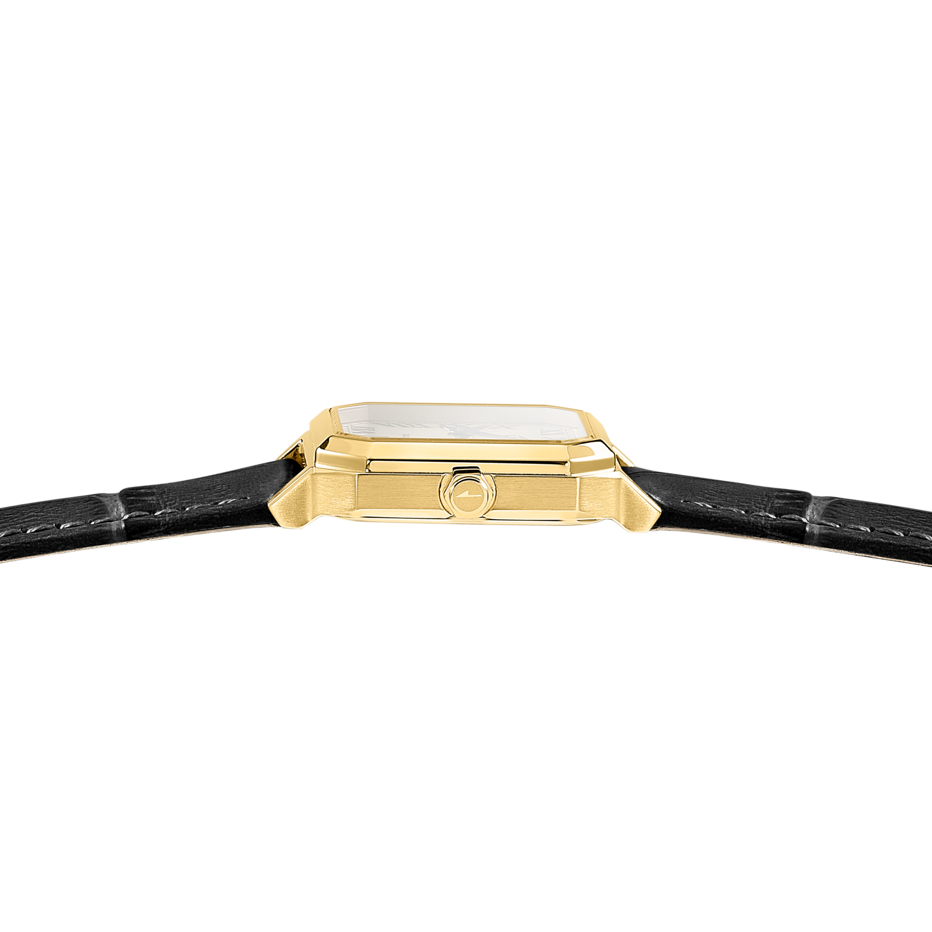 Lotus Quarzuhr »Square Series« Armbanduhr, Damenuhr, Lederarmband, analog, Tag