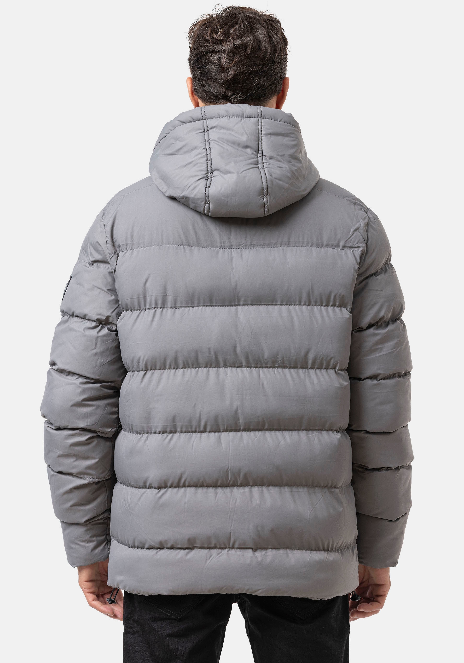 Cipo & Baxx Steppjacke mit Kapuze