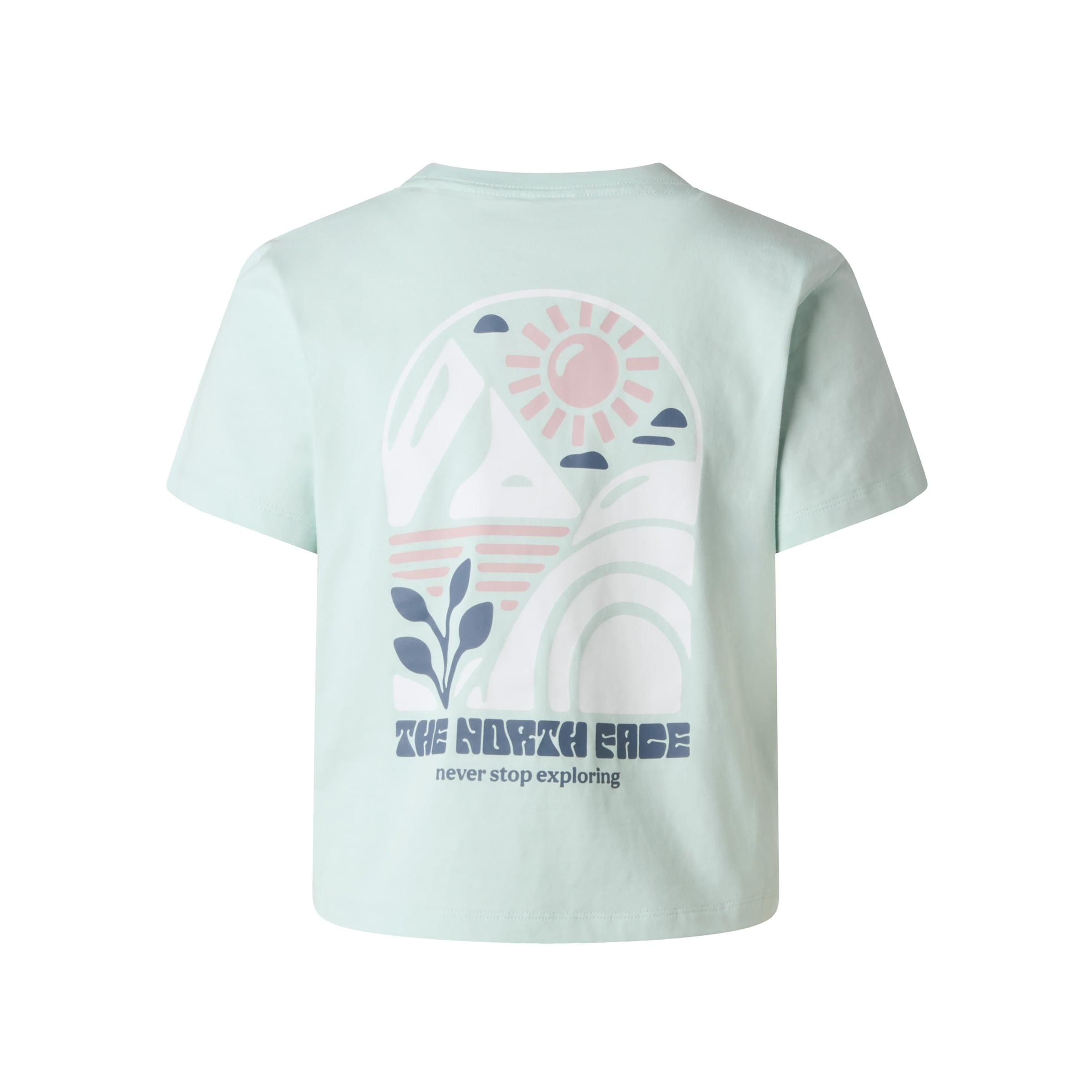 The North Face T-Shirt »W SUN REGULAR SHORT SLEEVE CUTIE TEE-GRAPHIC« sportlicher Stil, Kurzarm, für vielseitige Aktivitäten