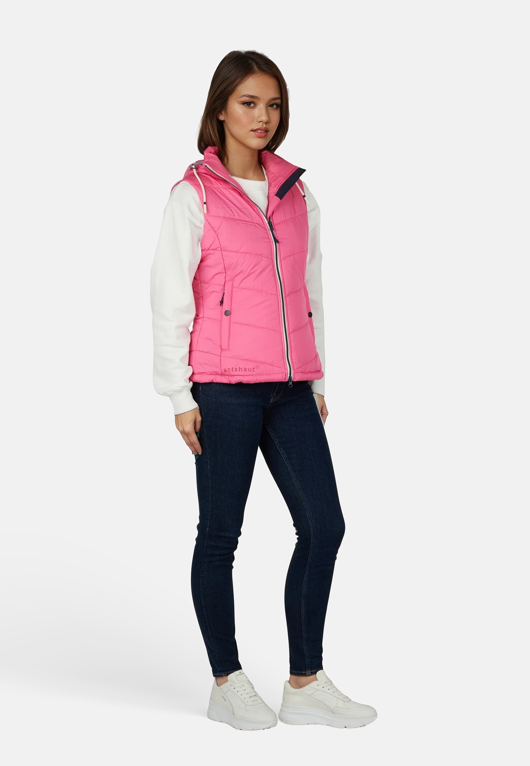 salzhaut Plüschweste »Weste THEIN«