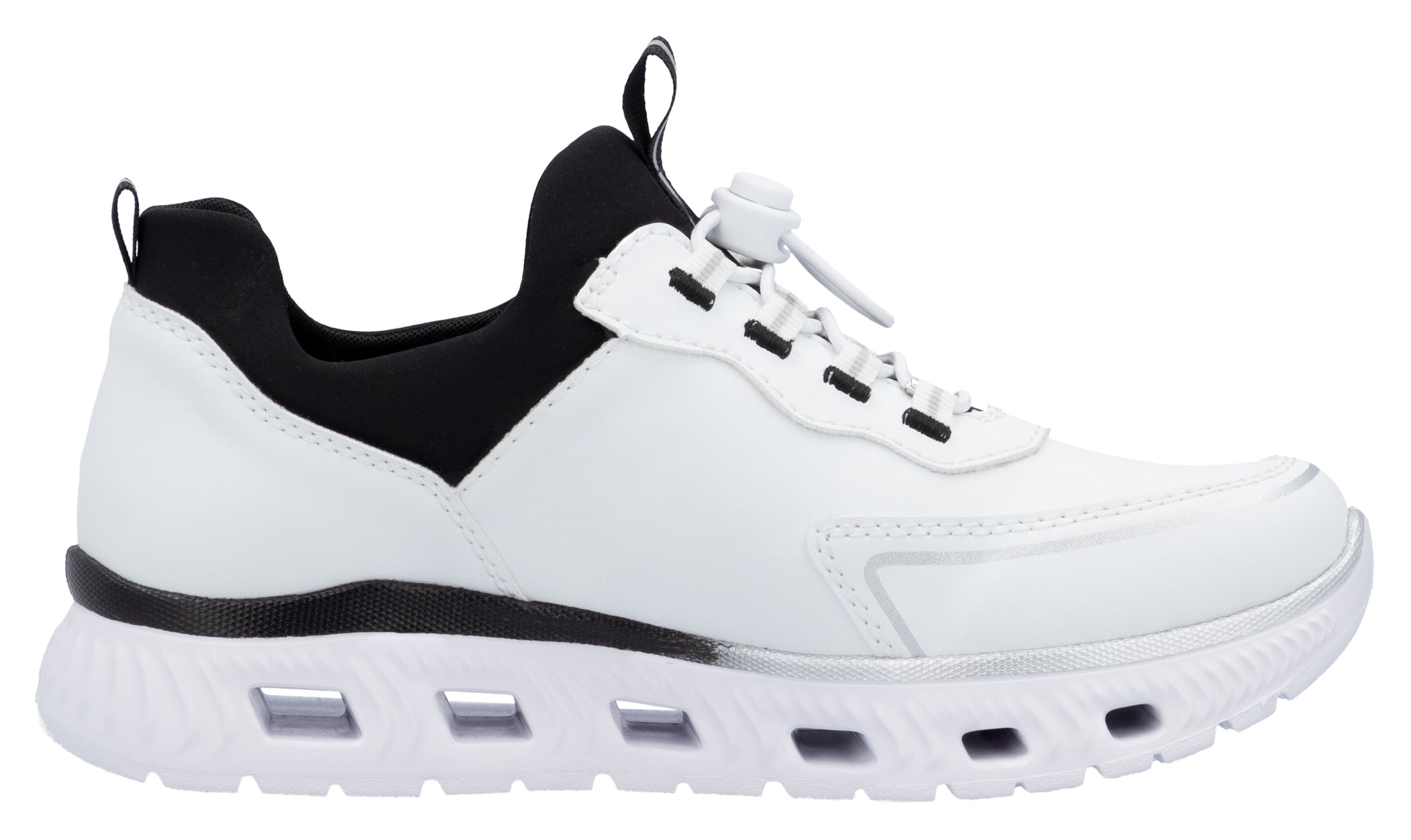 RIEKER Sport Slip-On Sneaker »Edina«, Chunky Slipper, Freizeitschuh in veganer Verarbeitung
