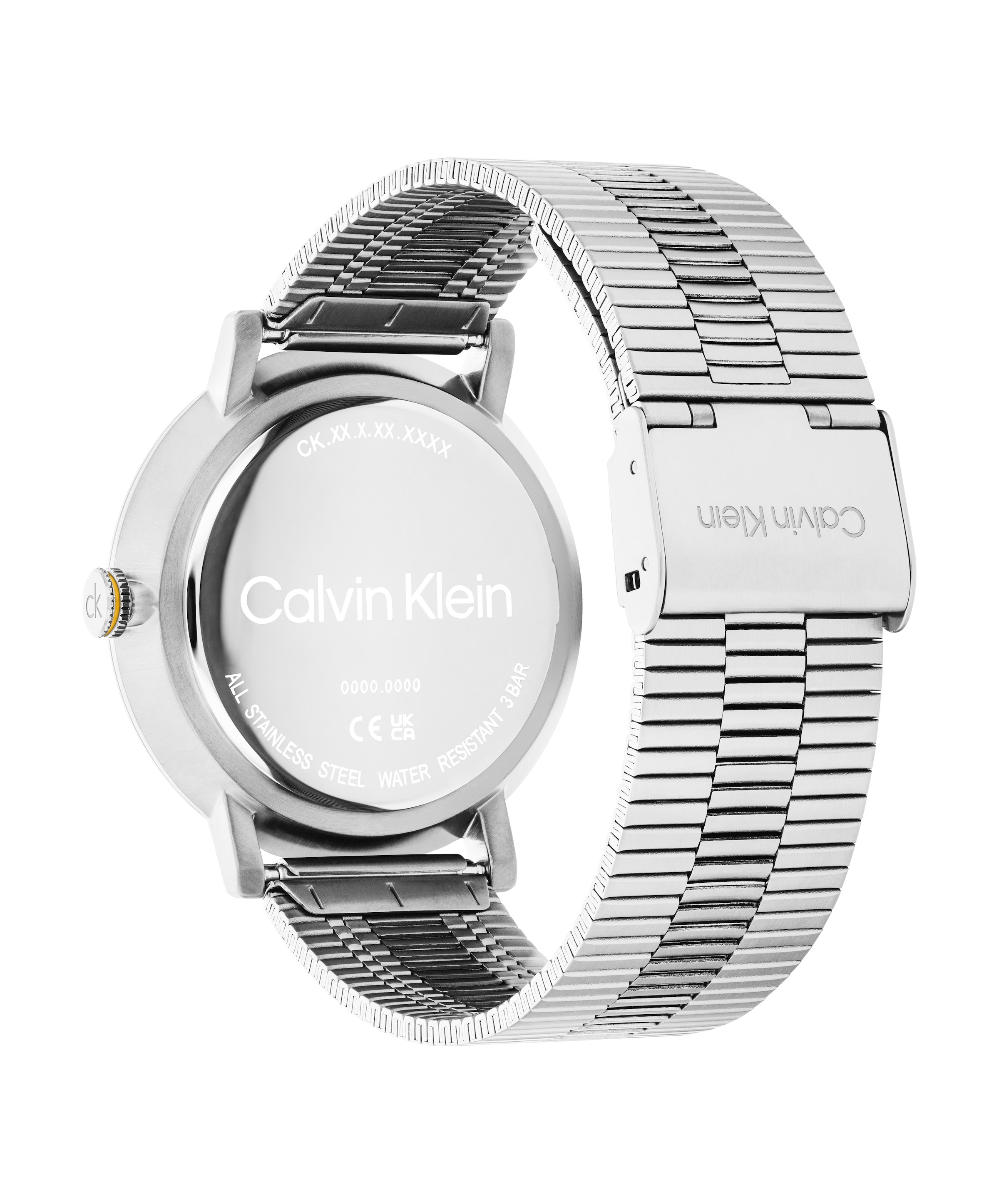 Calvin Klein Quarzuhr »CK REAL« Armbanduhr, Herrenuhr, Edelstahlarmband, analog