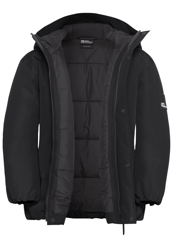 Jack Wolfskin Outdoorjacke »TEEN INS JACKET K«, mit Kapuze