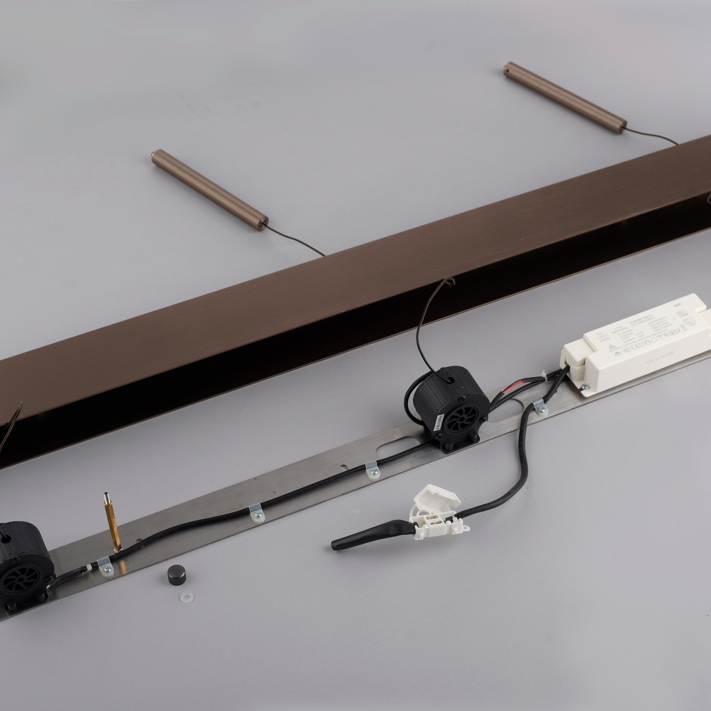 Neuhaus PURE LED Pendelleuchte »PURE Vitrum« LED-Board 1 Stk. Warmweiß Comfort Lift, dimmfähig über separaten Tronicdimmer