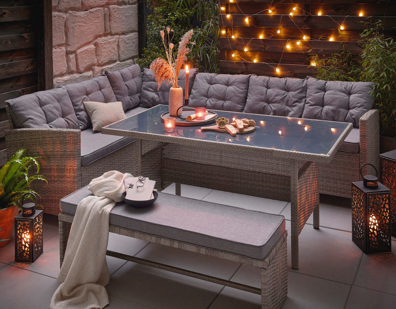 my Flair Gartenlounge-Set, (4 tlg.)