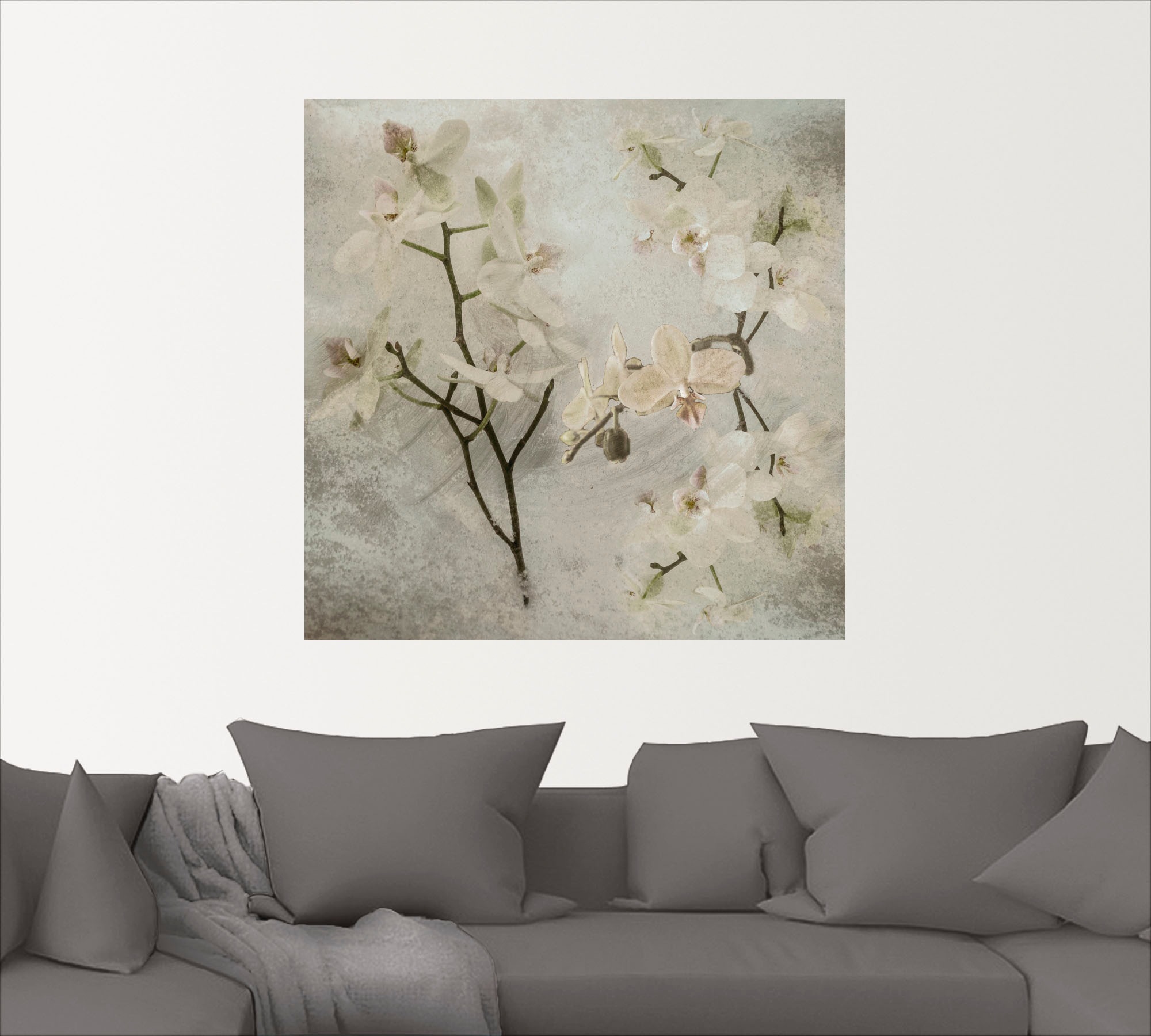 Artland Wandbild »Orchideen«, Blumen, (1 St.), als Leinwandbild, Poster, Wandaufkleber in verschied. Größen