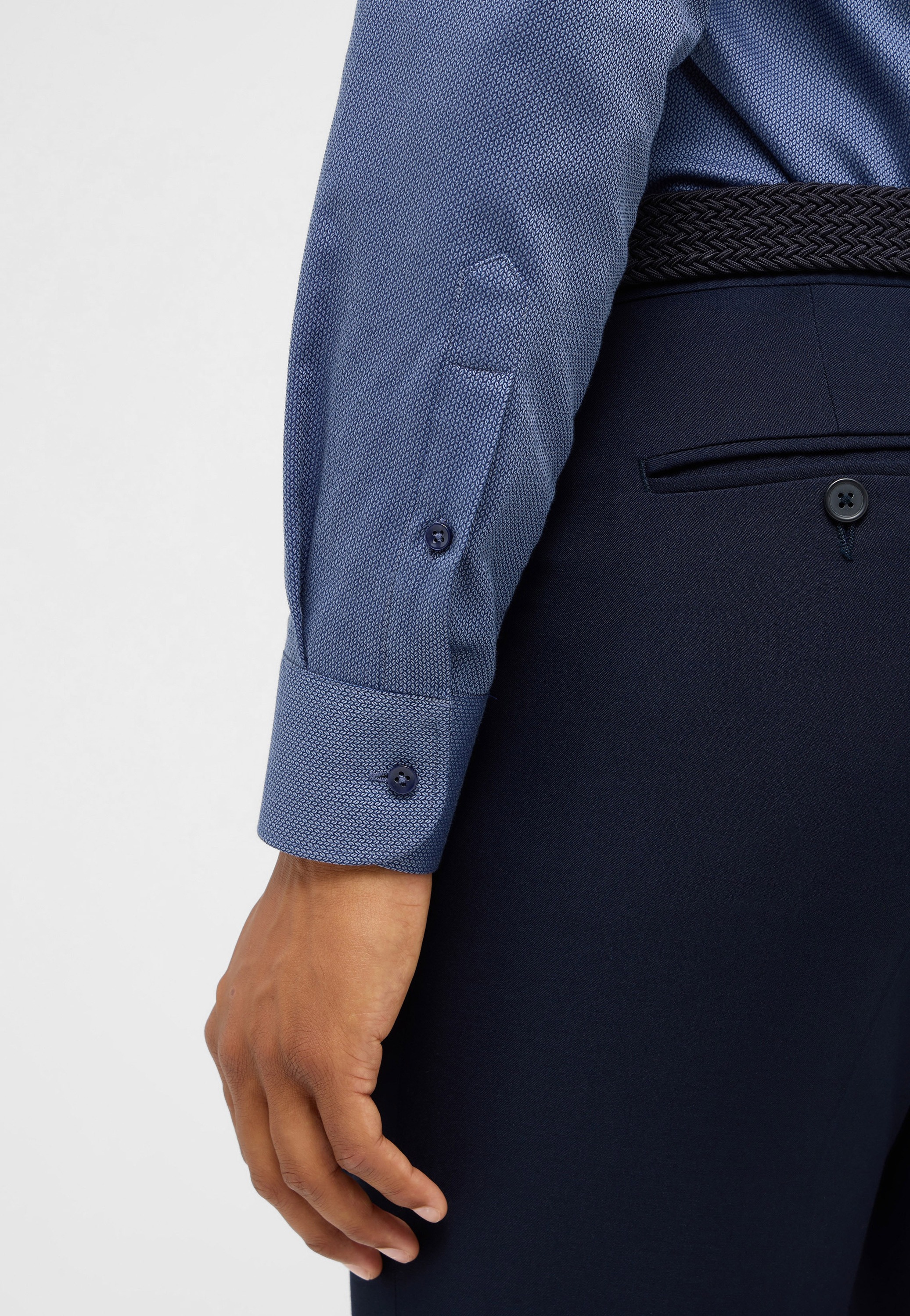 Eterna Langarmhemd »SLIM FIT«, NON IRON (bügelfrei)