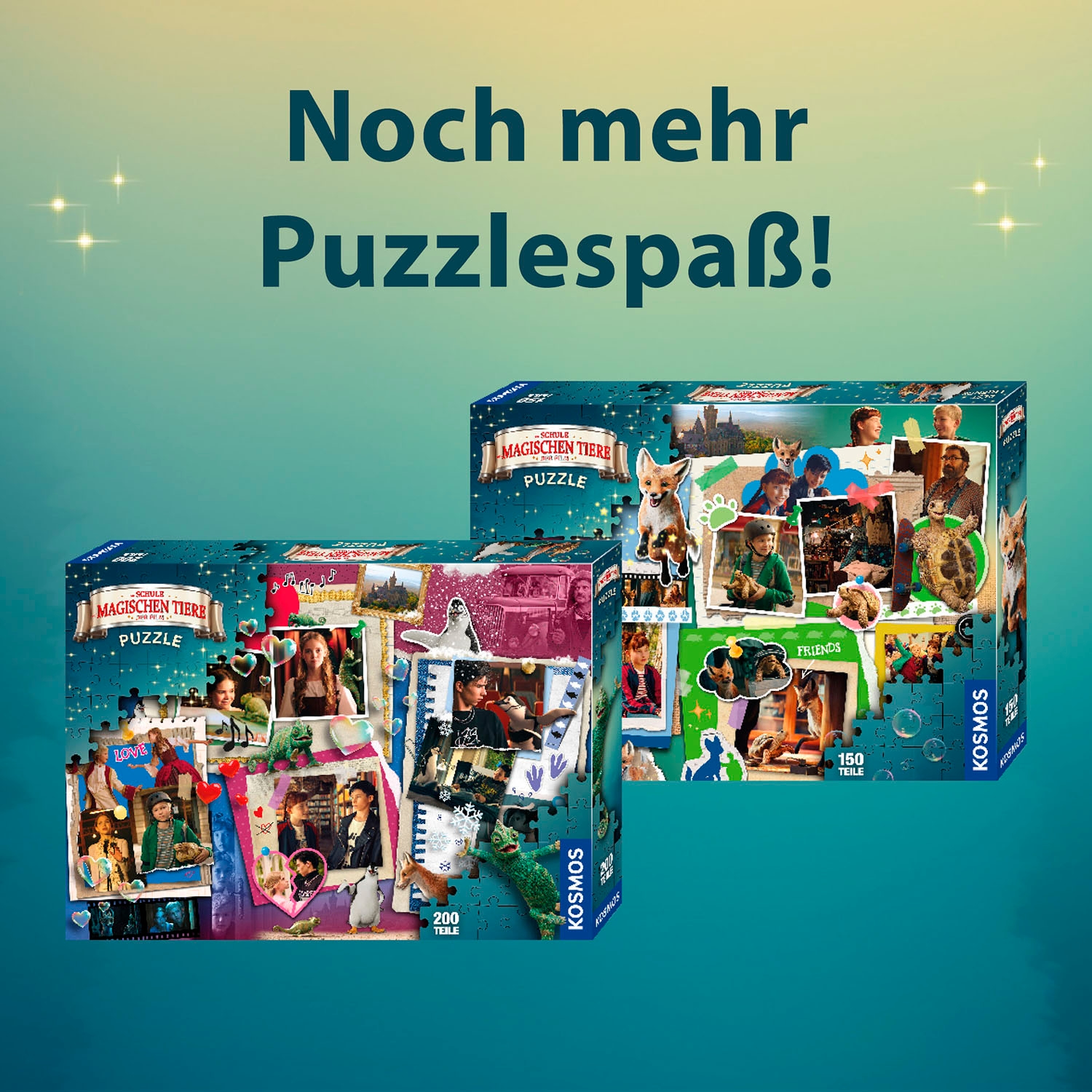 Kosmos Puzzle »Die Schule der magischen Tiere, Teamwork«, Made in Germany