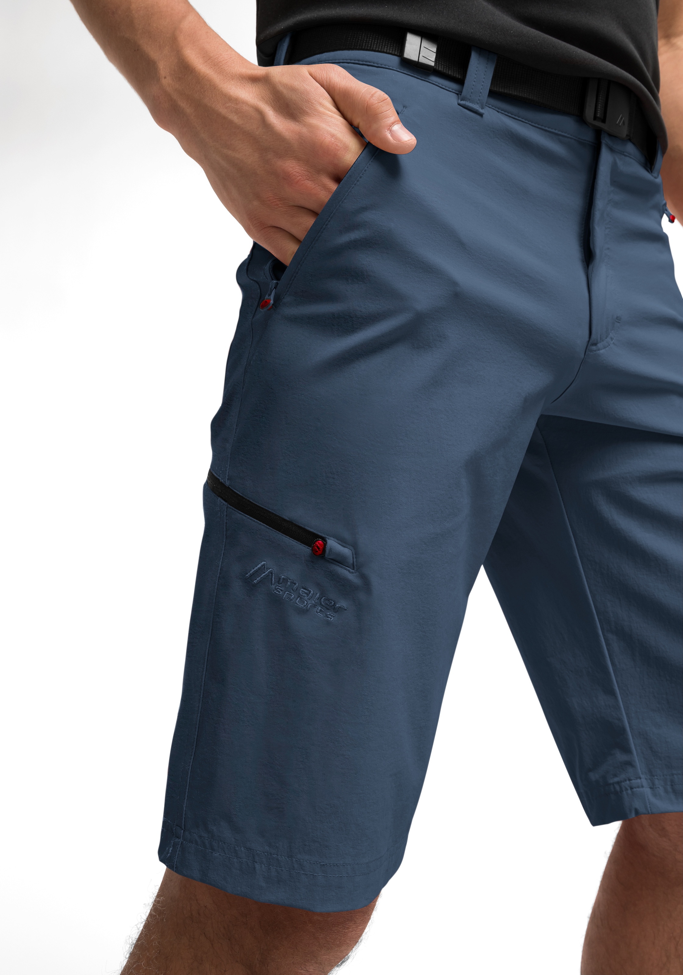 Maier Sports Bermudas »Nil Bermuda«, kurze Herren Wanderhose, moderne Outdoor-Bermuda, Trekkinghose