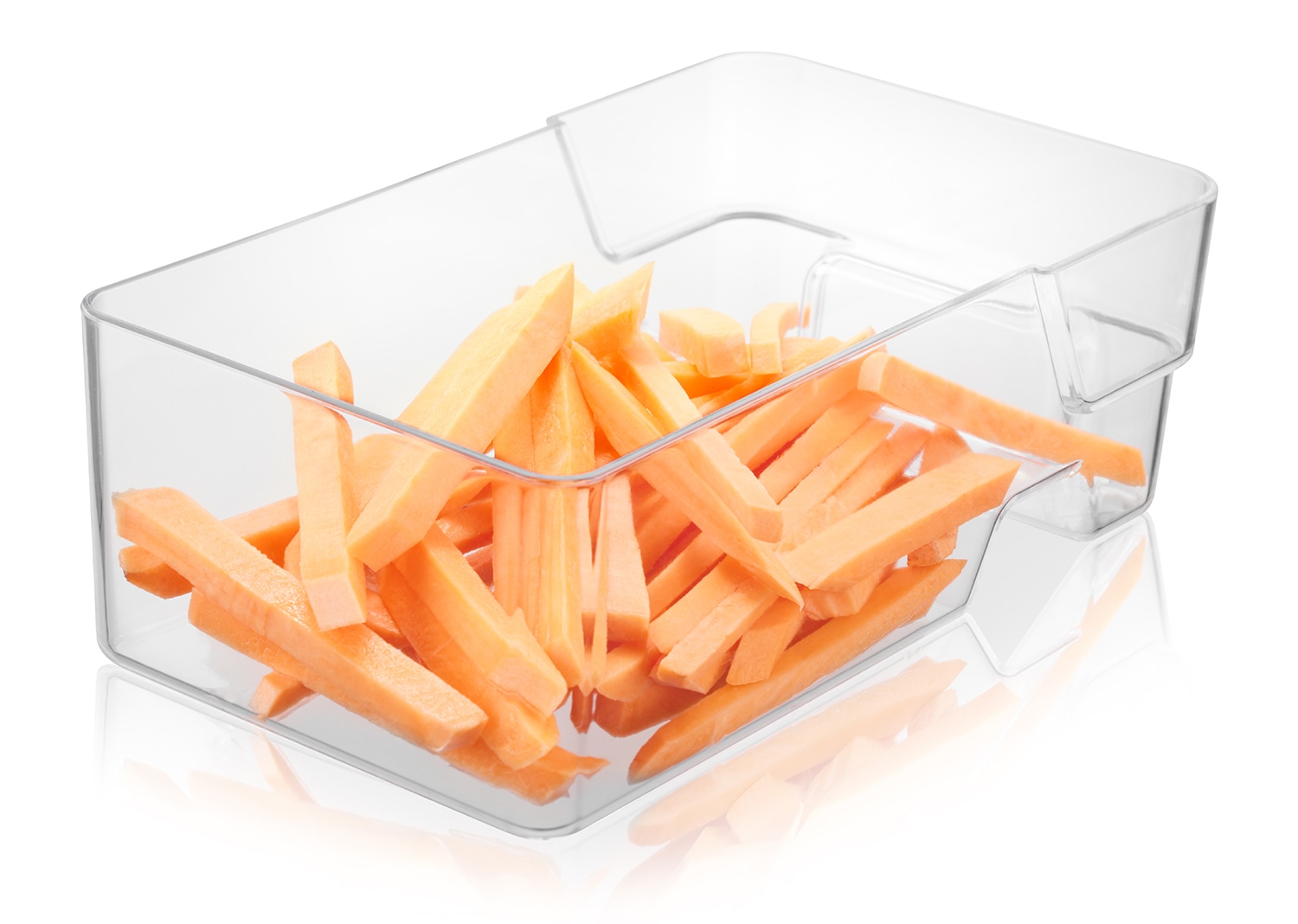 GEFU Gemüsehobel »All-in-One, praktischer Gemüse-Hobel, sparsam verstaubar« leichtes Verstellen der Klingen durch Drehräder auf der Rückseite